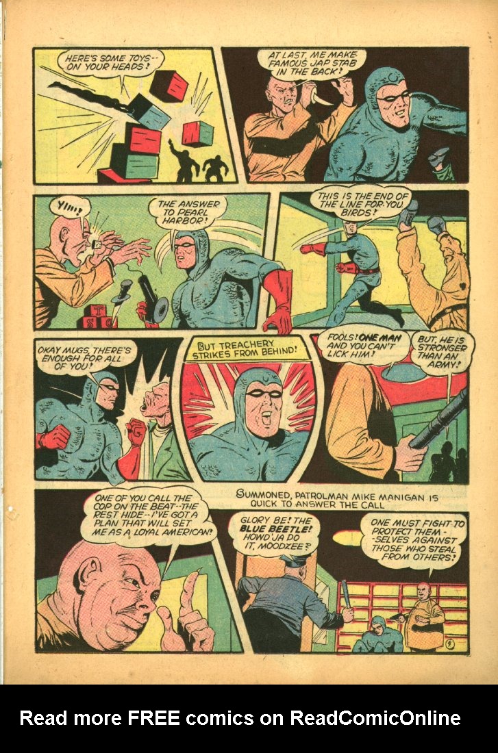 Read online The Blue Beetle comic -  Issue #12 - 21