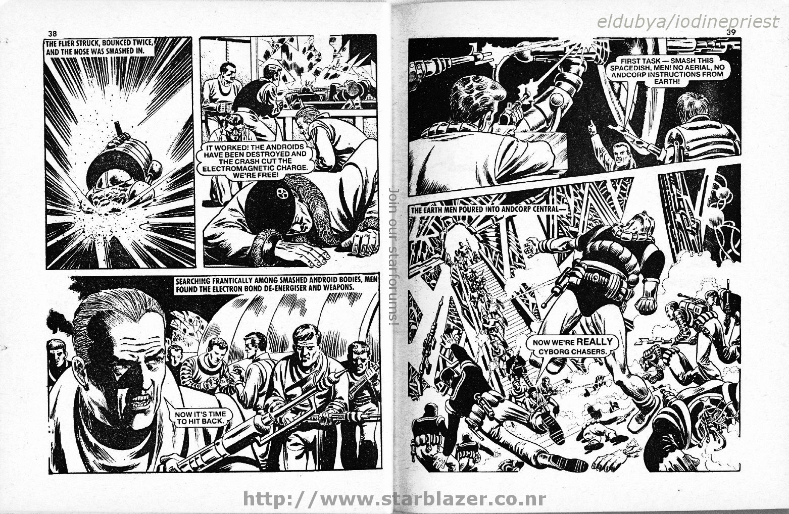 Read online Starblazer comic -  Issue #183 - 21