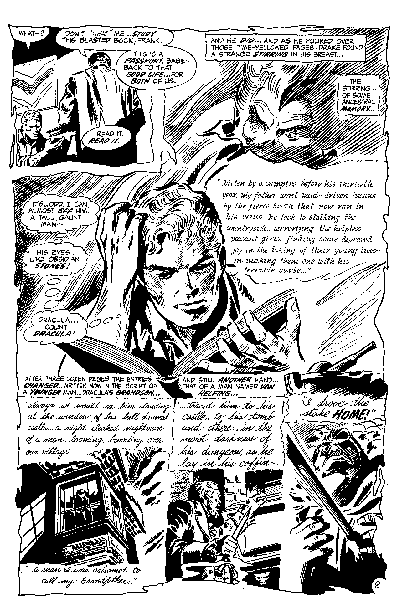 Read online Essential The Tomb of Dracula comic -  Issue # TPB 1 (Part 1) - 12