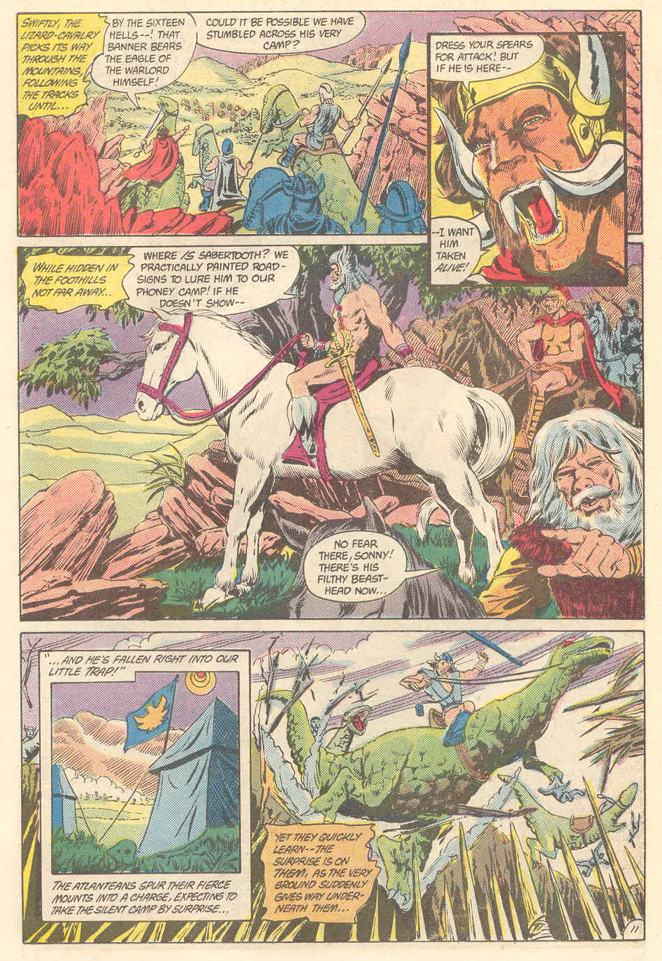 Read online Warlord (1976) comic -  Issue #93 - 11