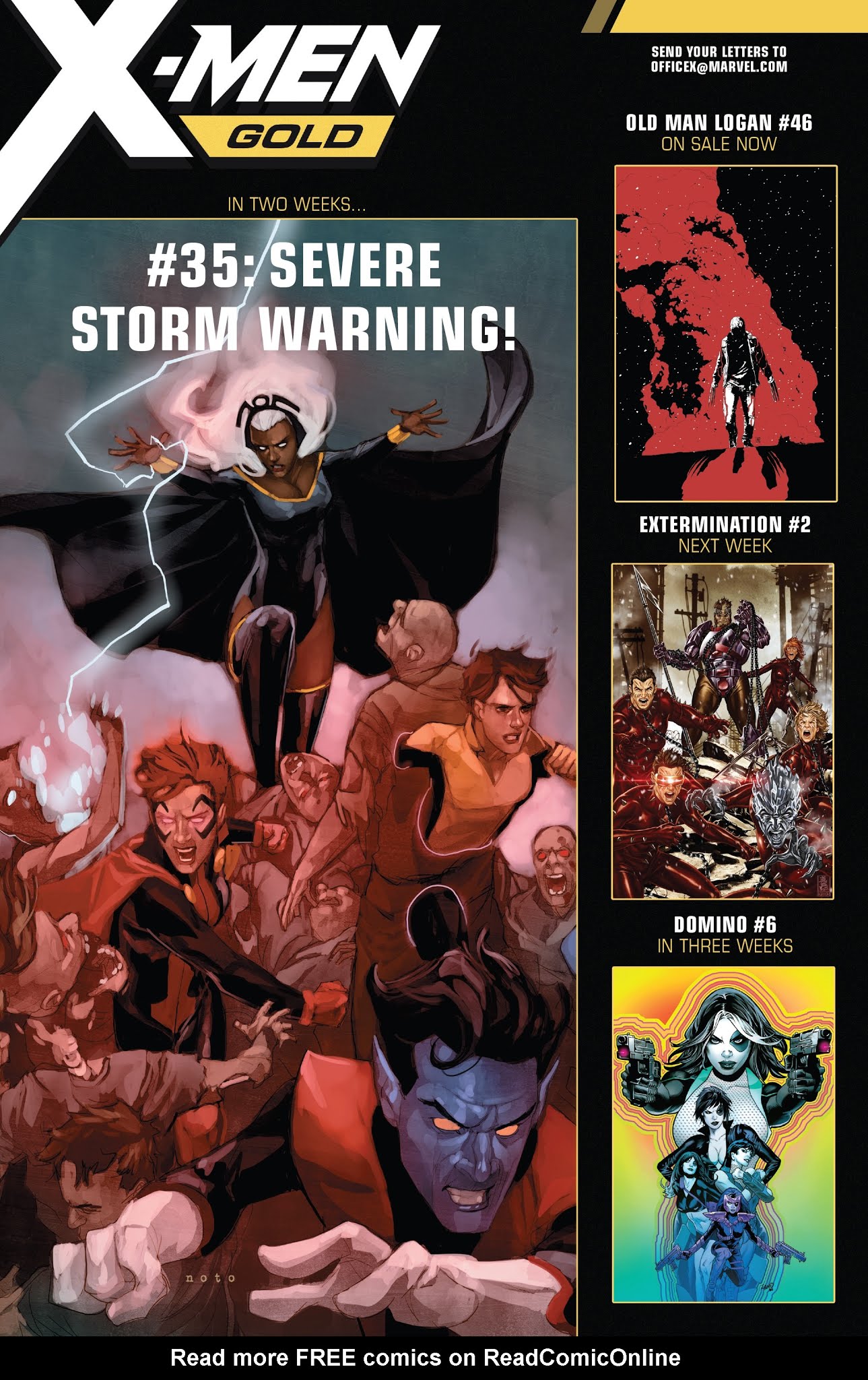 Read online X-Men: Gold comic -  Issue #34 - 23