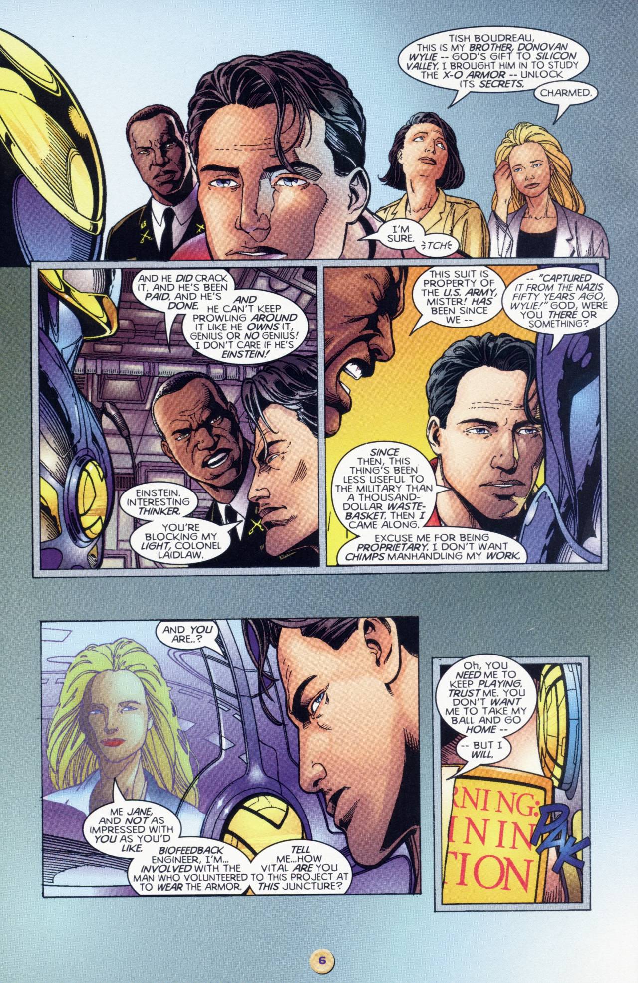 Read online X-O Manowar (1996) comic -  Issue #1 - 6