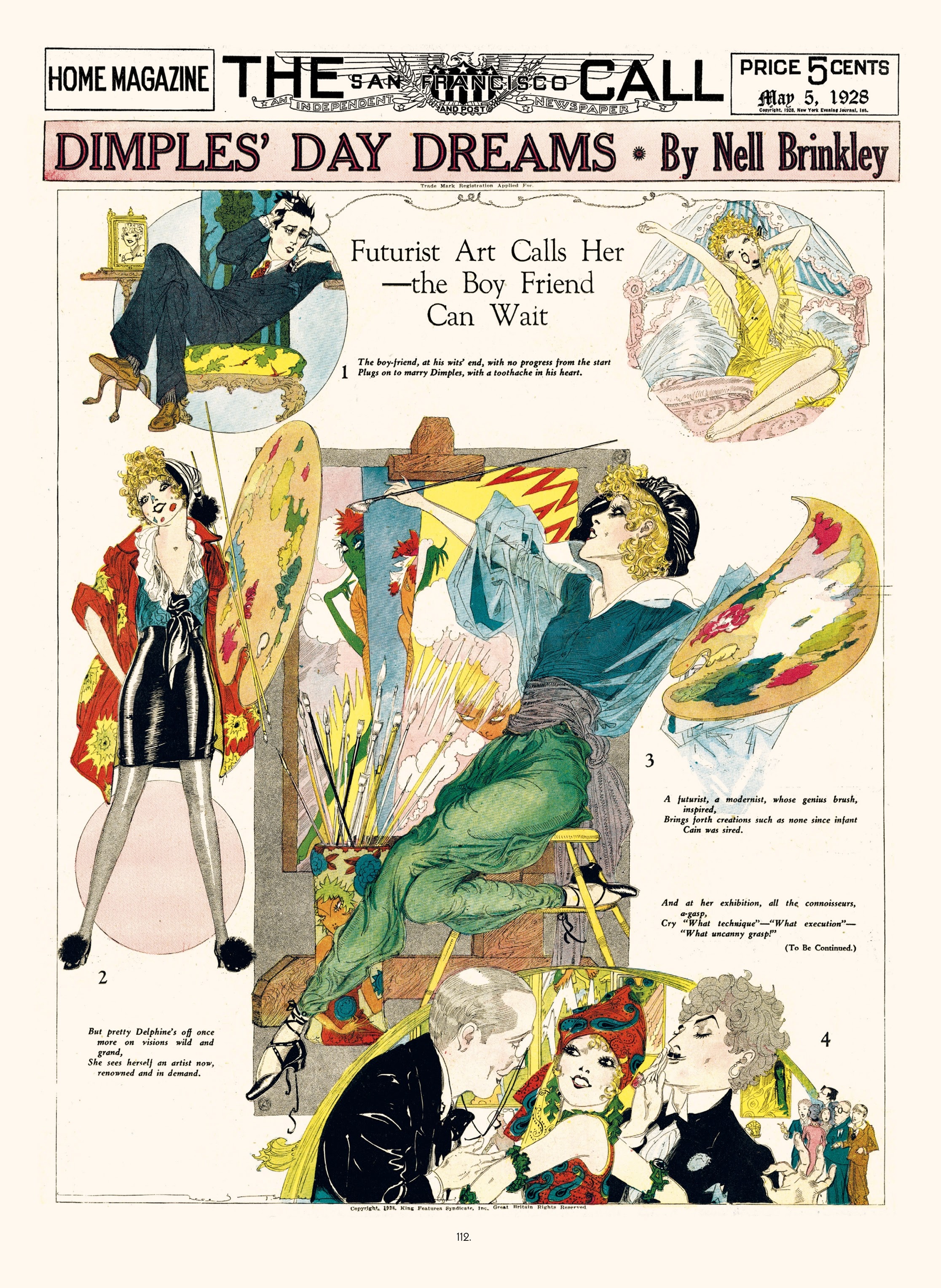 Read online The Brinkley Girls: The Best of Nell Brinkley's Cartoons comic -  Issue # TPB - 112