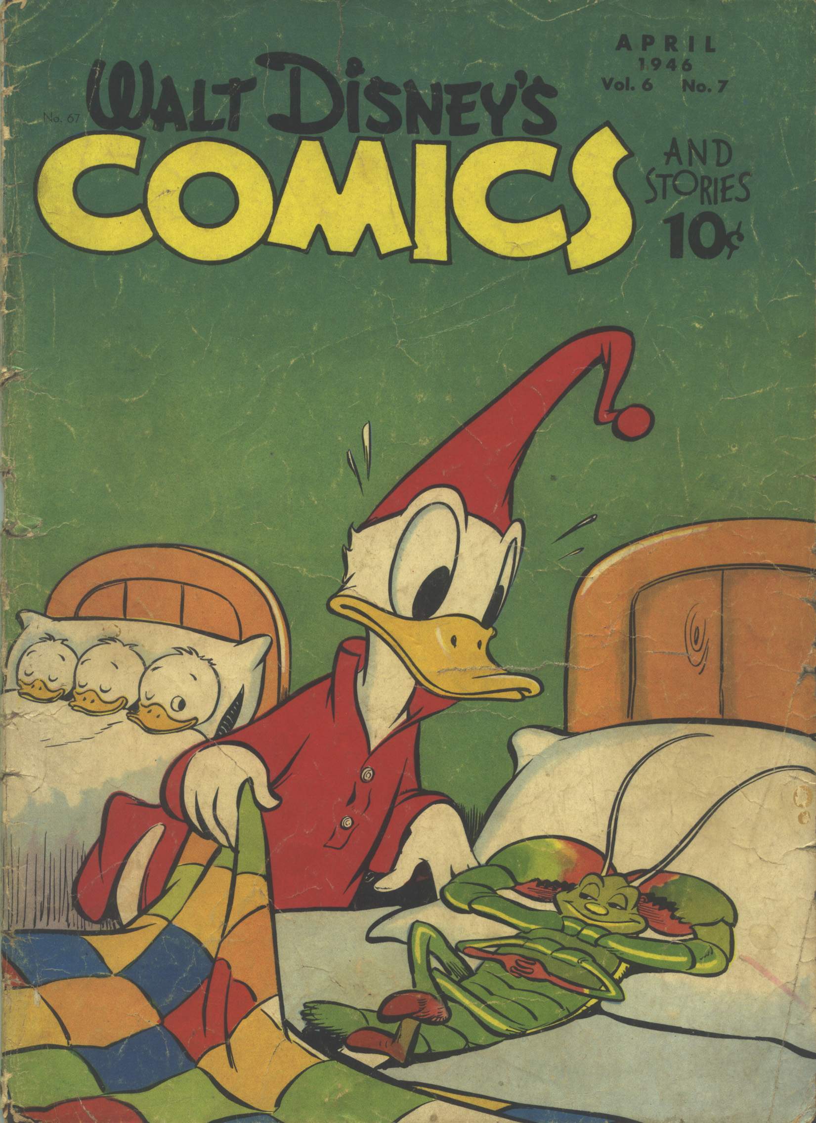 Read online Walt Disney's Comics and Stories comic -  Issue #67 - 1