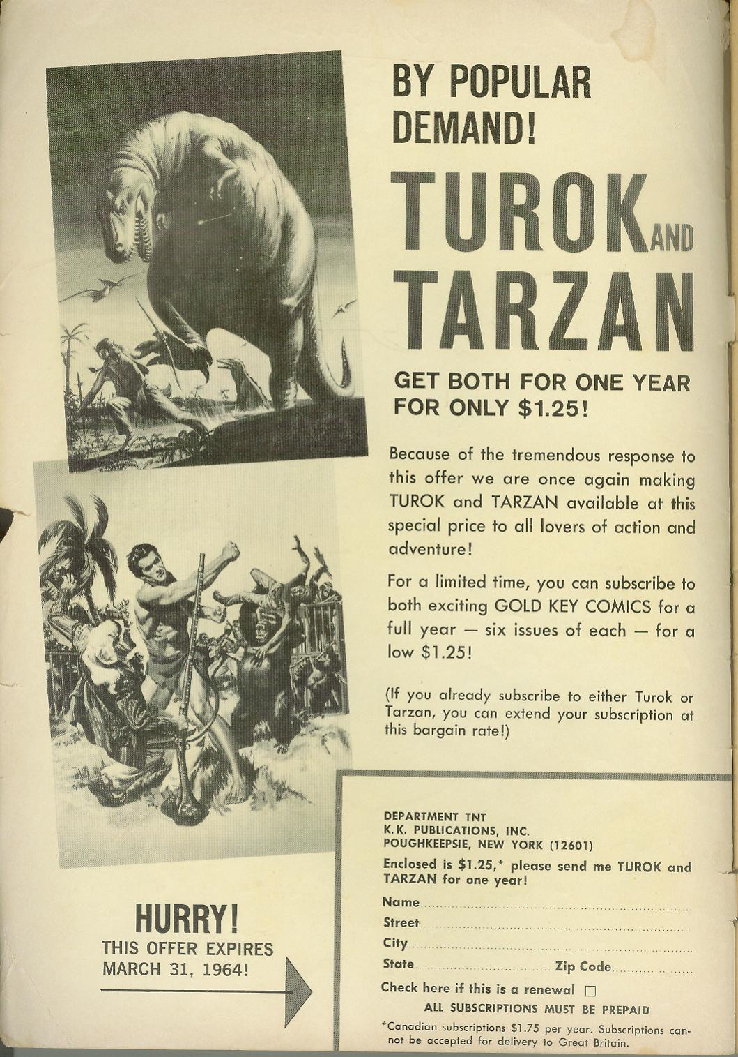 Read online Tarzan (1962) comic -  Issue #140 - 2