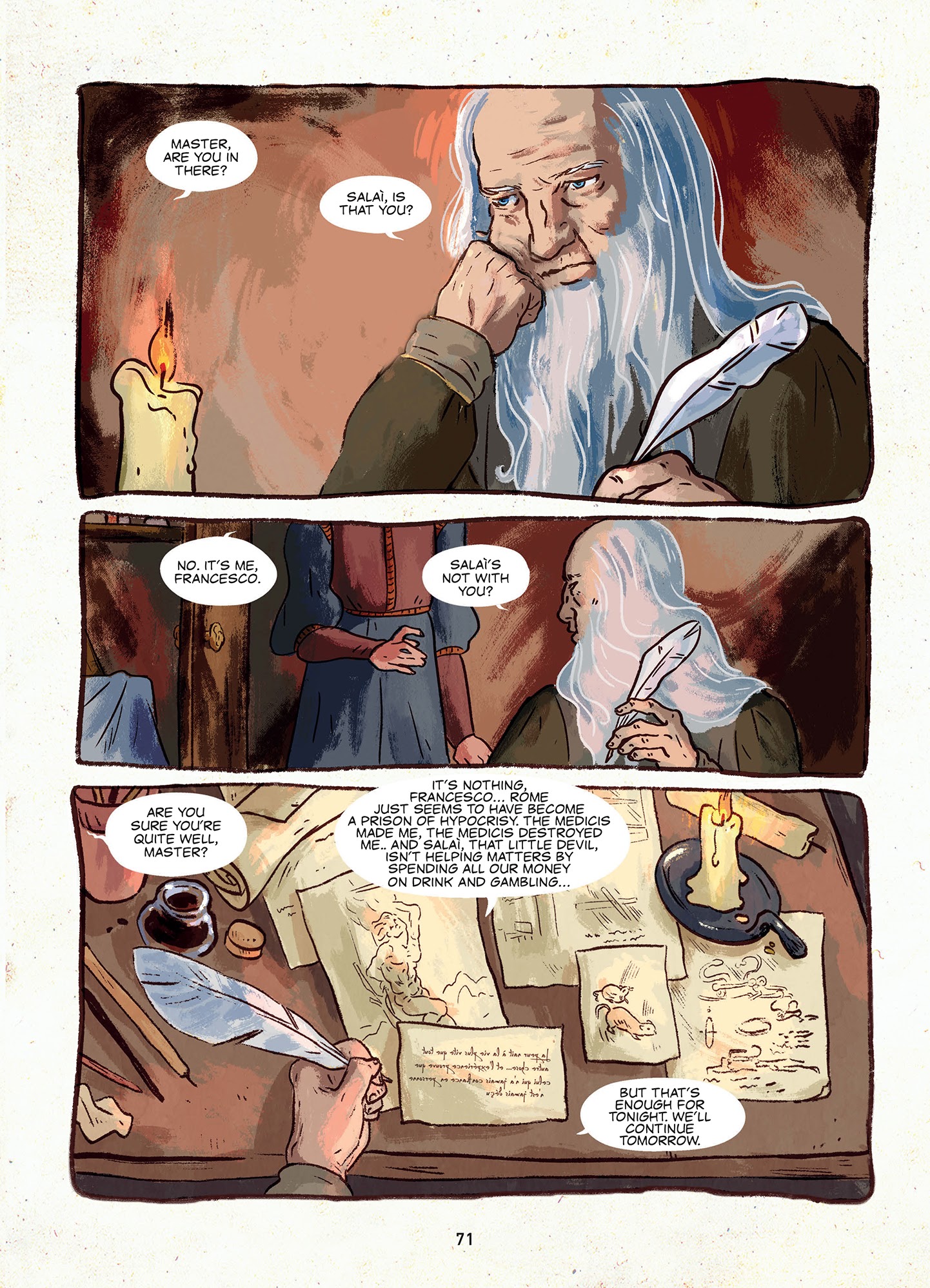 Read online Leonardo Da Vinci: The Renaissance of the World comic -  Issue # TPB - 72