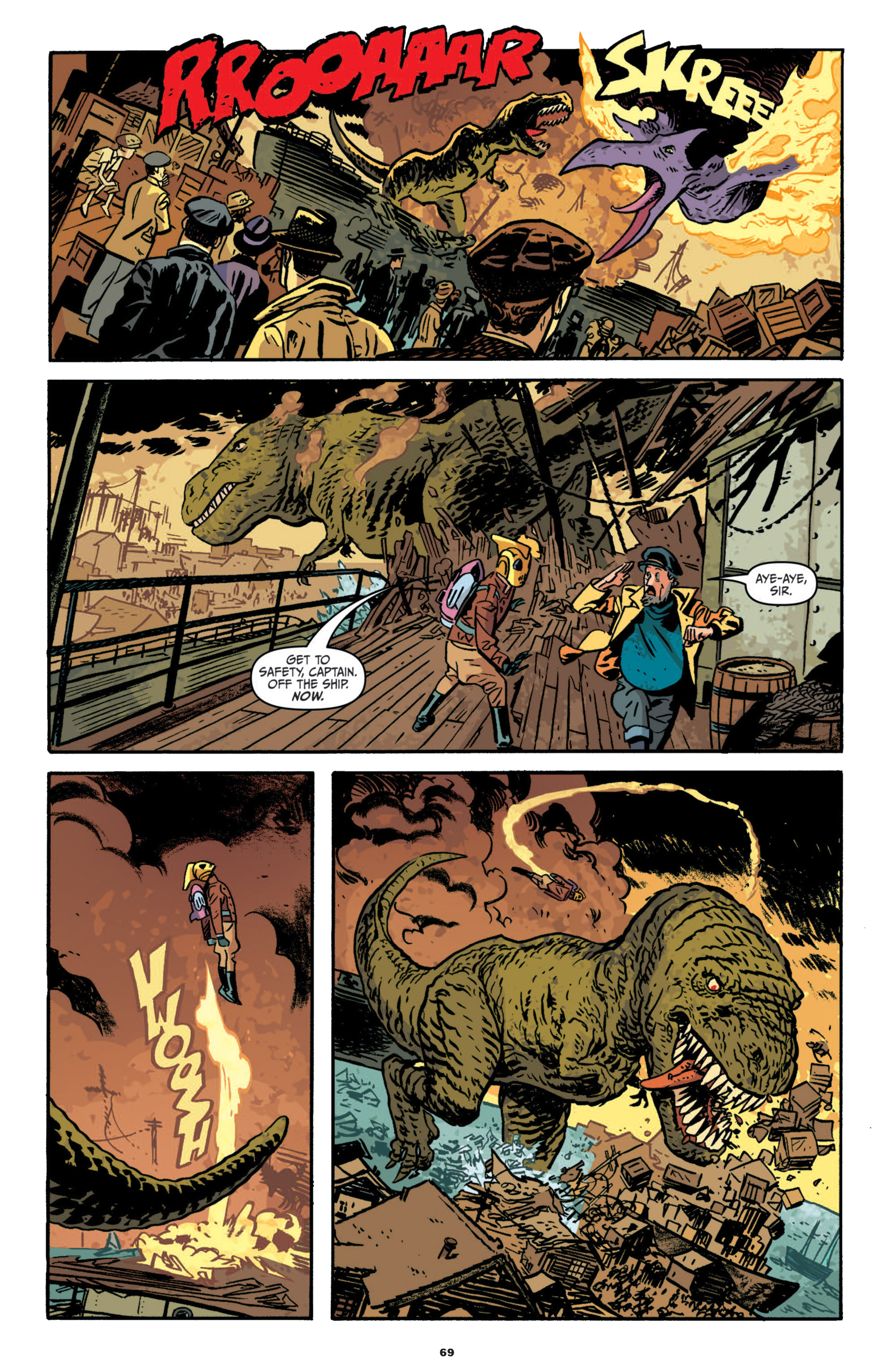 Read online The Rocketeer: Cargo of Doom comic -  Issue # TPB - 66
