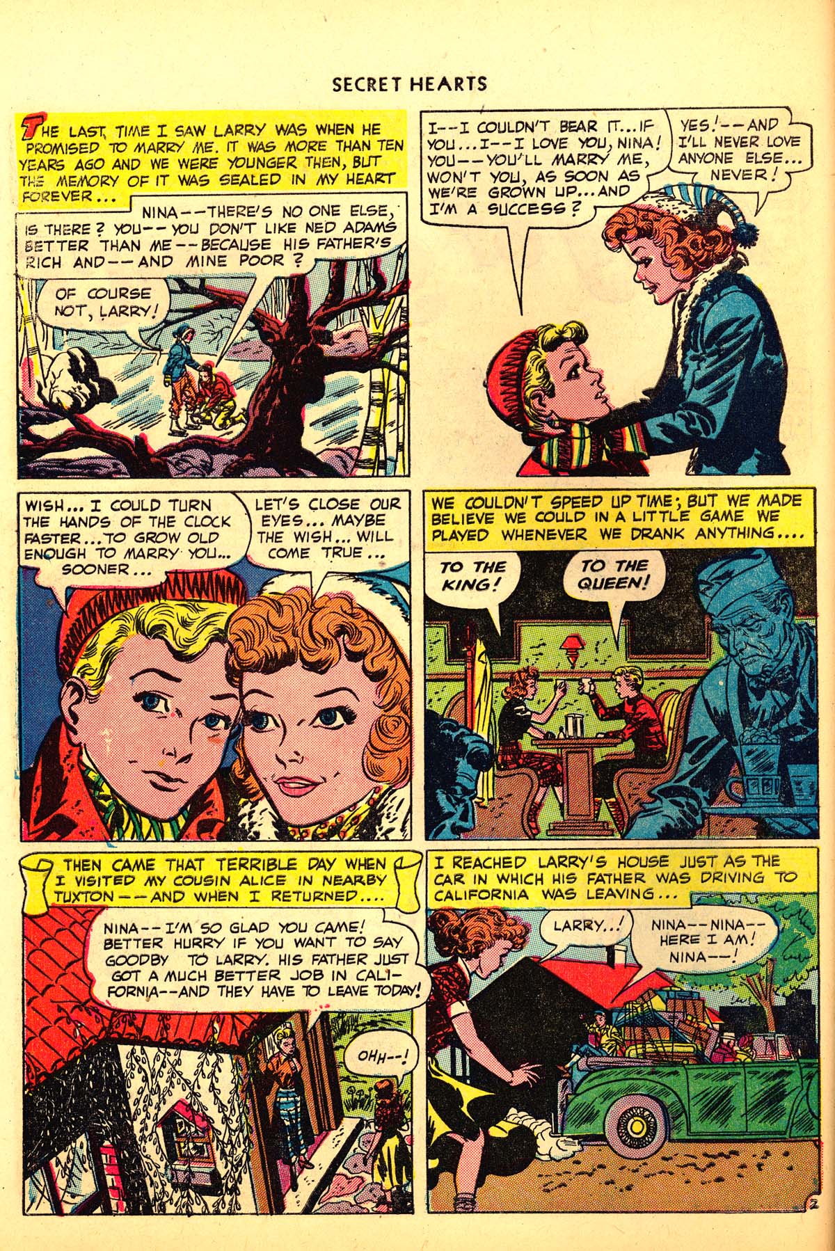 Read online Secret Hearts comic -  Issue #6 - 42