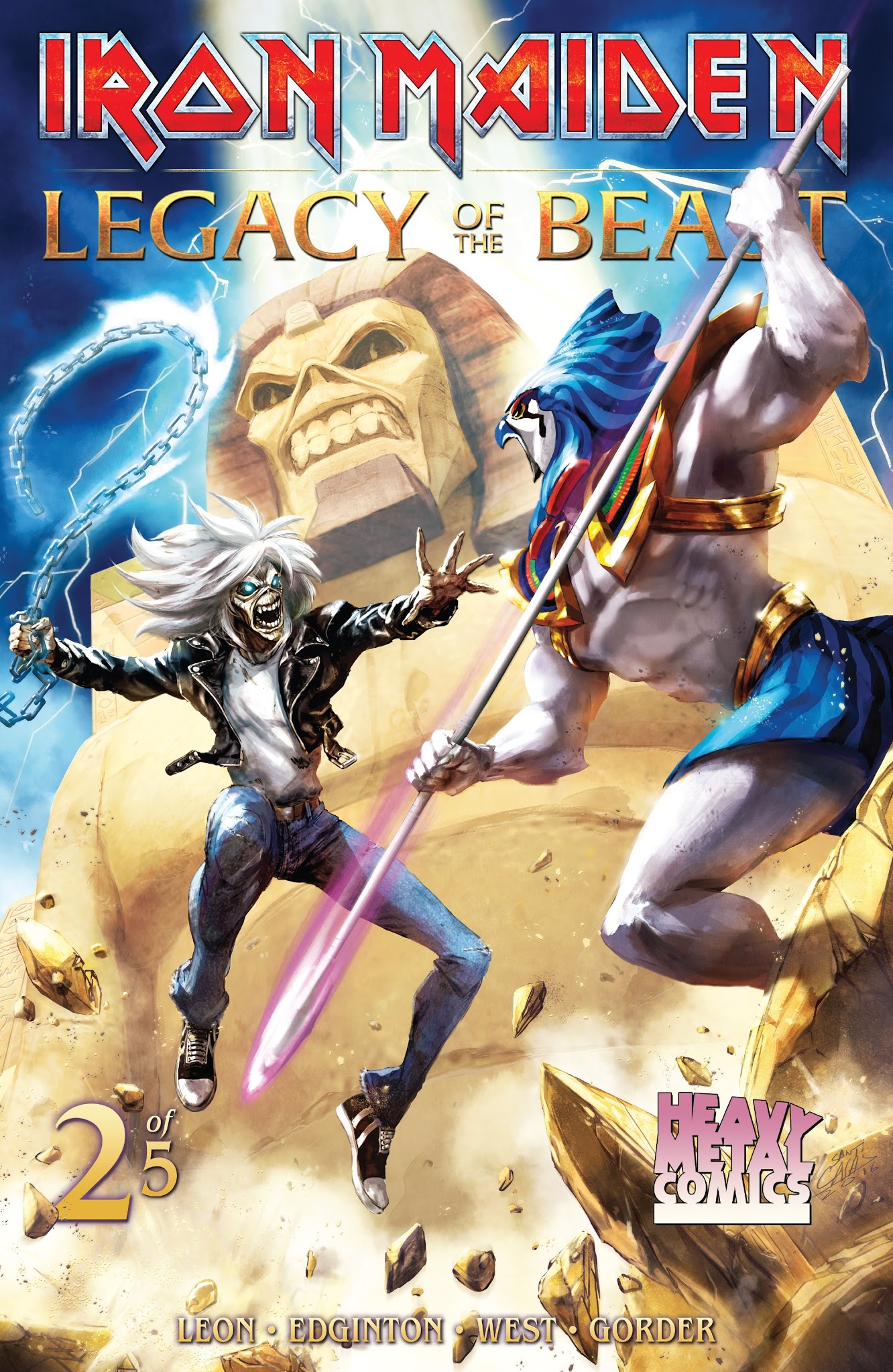 Read online Iron Maiden: Legacy of the Beast comic -  Issue #2 - 1