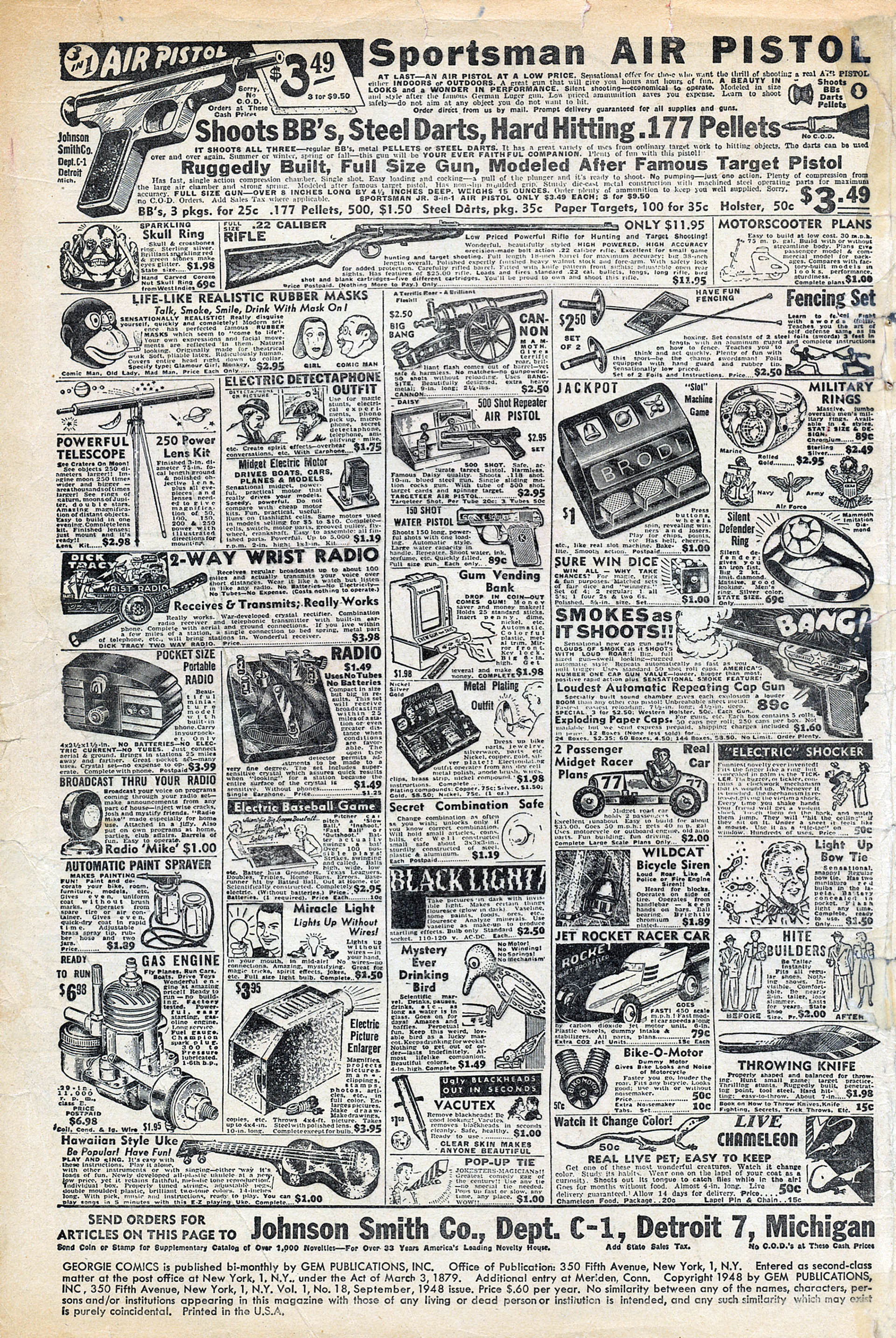 Read online Georgie Comics (1945) comic -  Issue #18 - 2