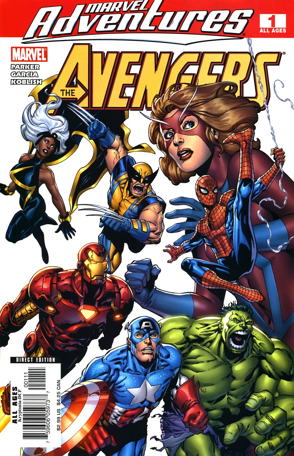 Read online Marvel Adventures The Avengers comic -  Issue #1 - 1