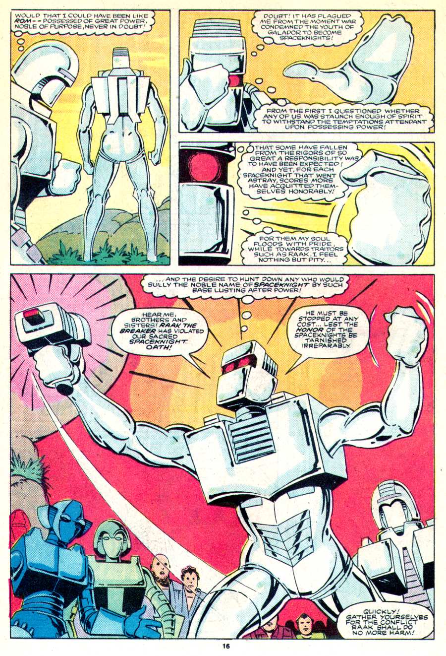 Read online ROM (1979) comic -  Issue #71 - 17