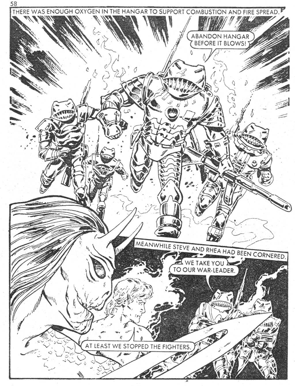 Read online Starblazer comic -  Issue #31 - 58