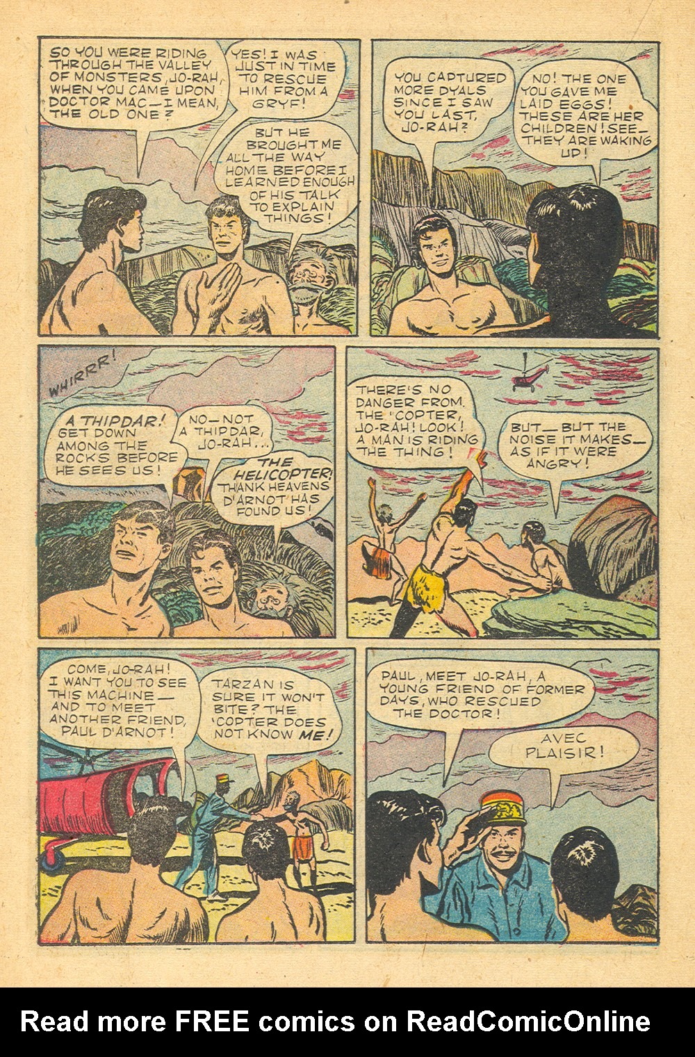 Read online Tarzan (1948) comic -  Issue #24 - 22