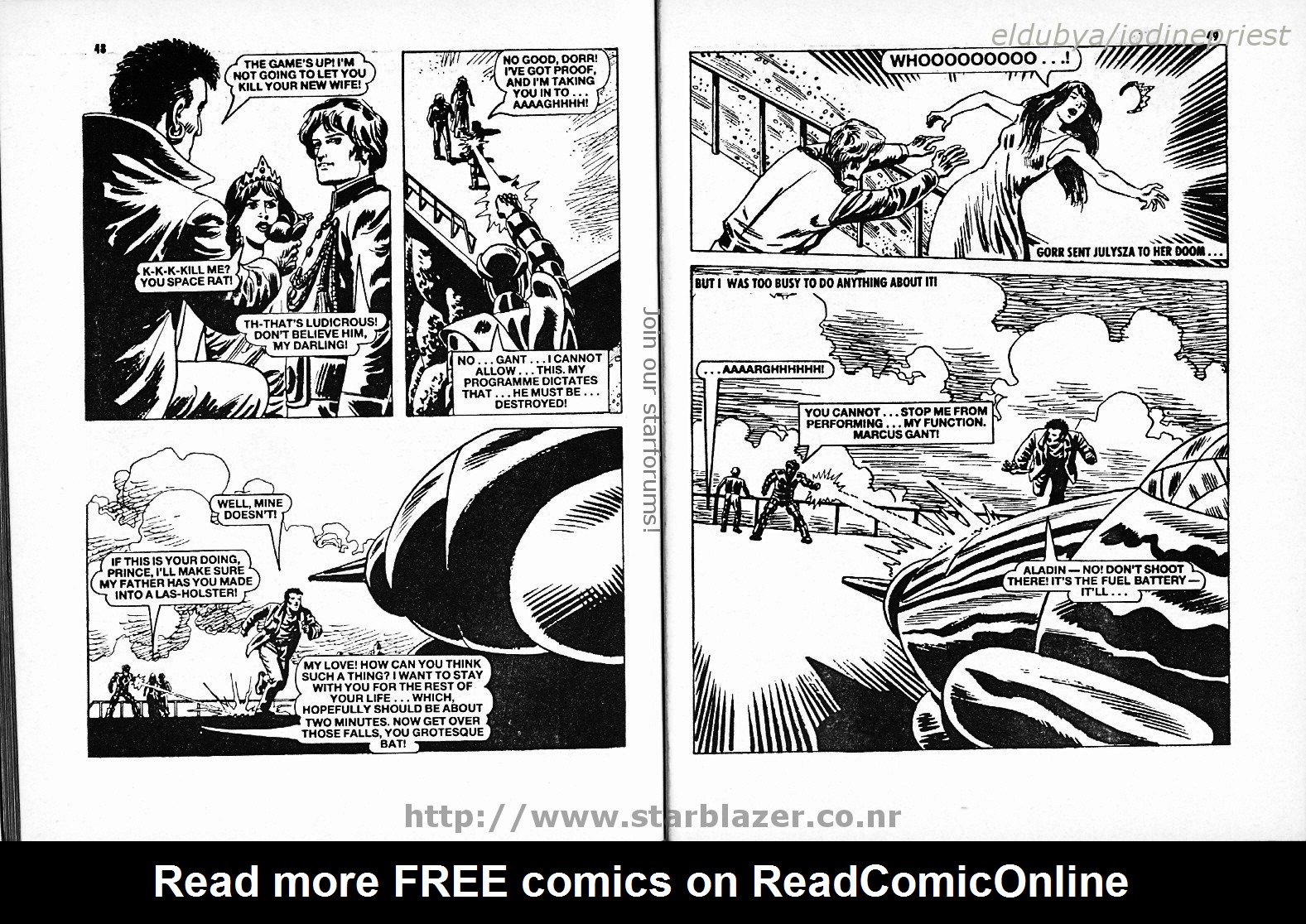 Read online Starblazer comic -  Issue #205 - 26