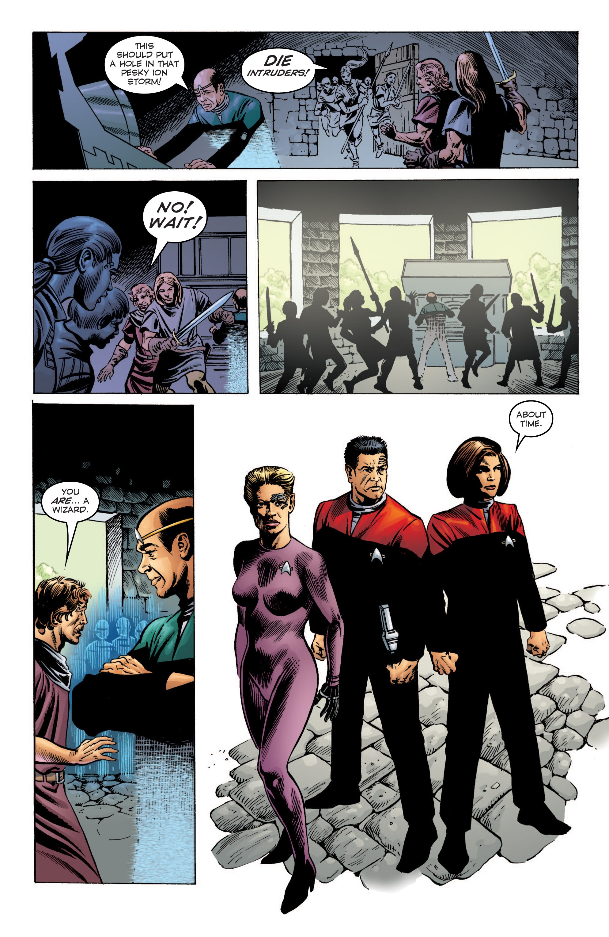 Read online Star Trek: Voyager--Encounters with the Unknown comic -  Issue # TPB - 84