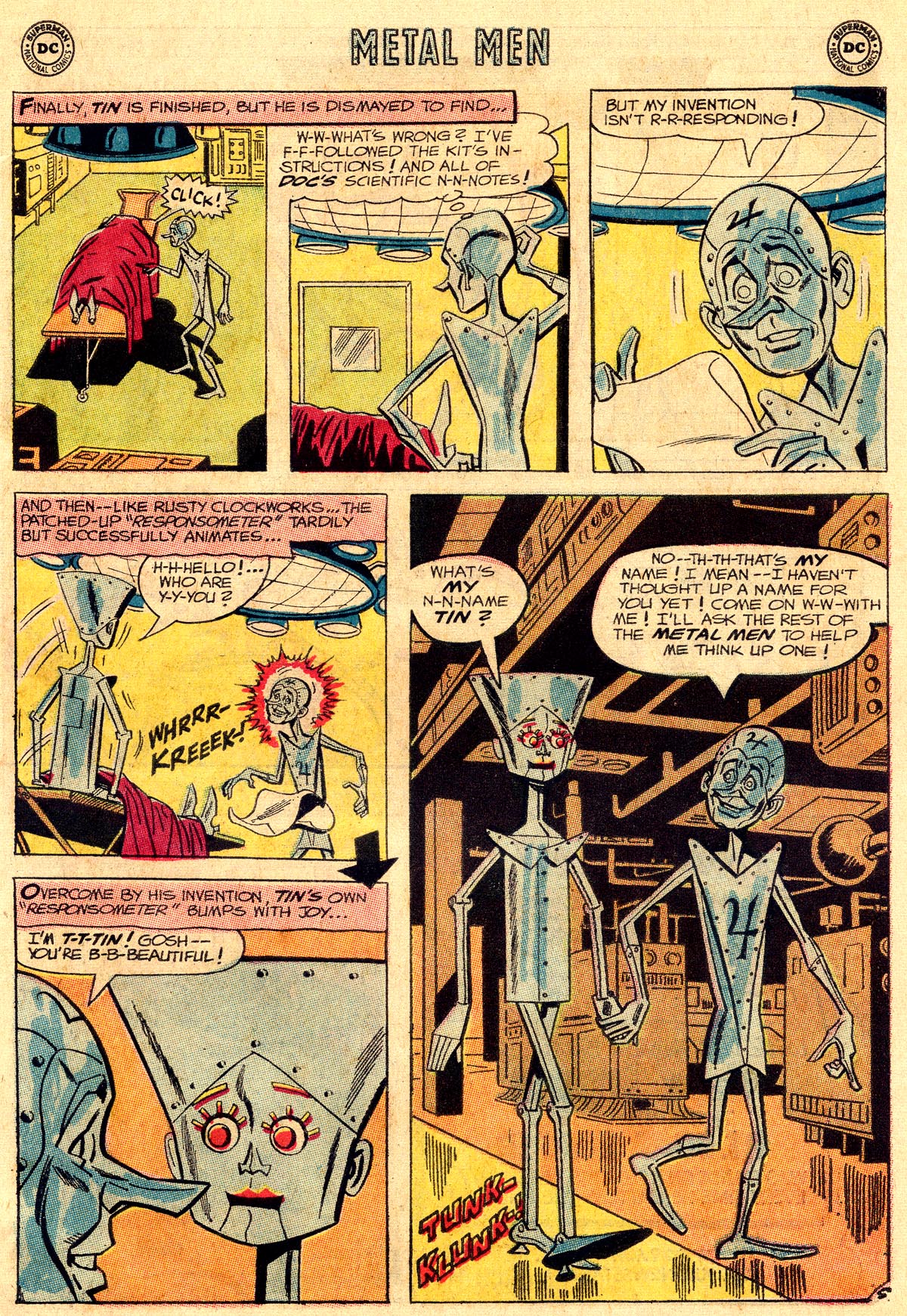 Read online Metal Men (1963) comic -  Issue #13 - 7