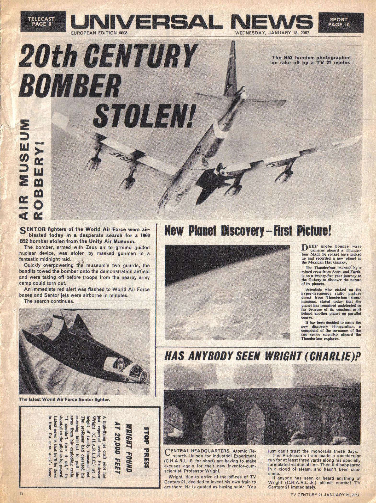 Read online TV Century 21 (TV 21) comic -  Issue #105 - 11