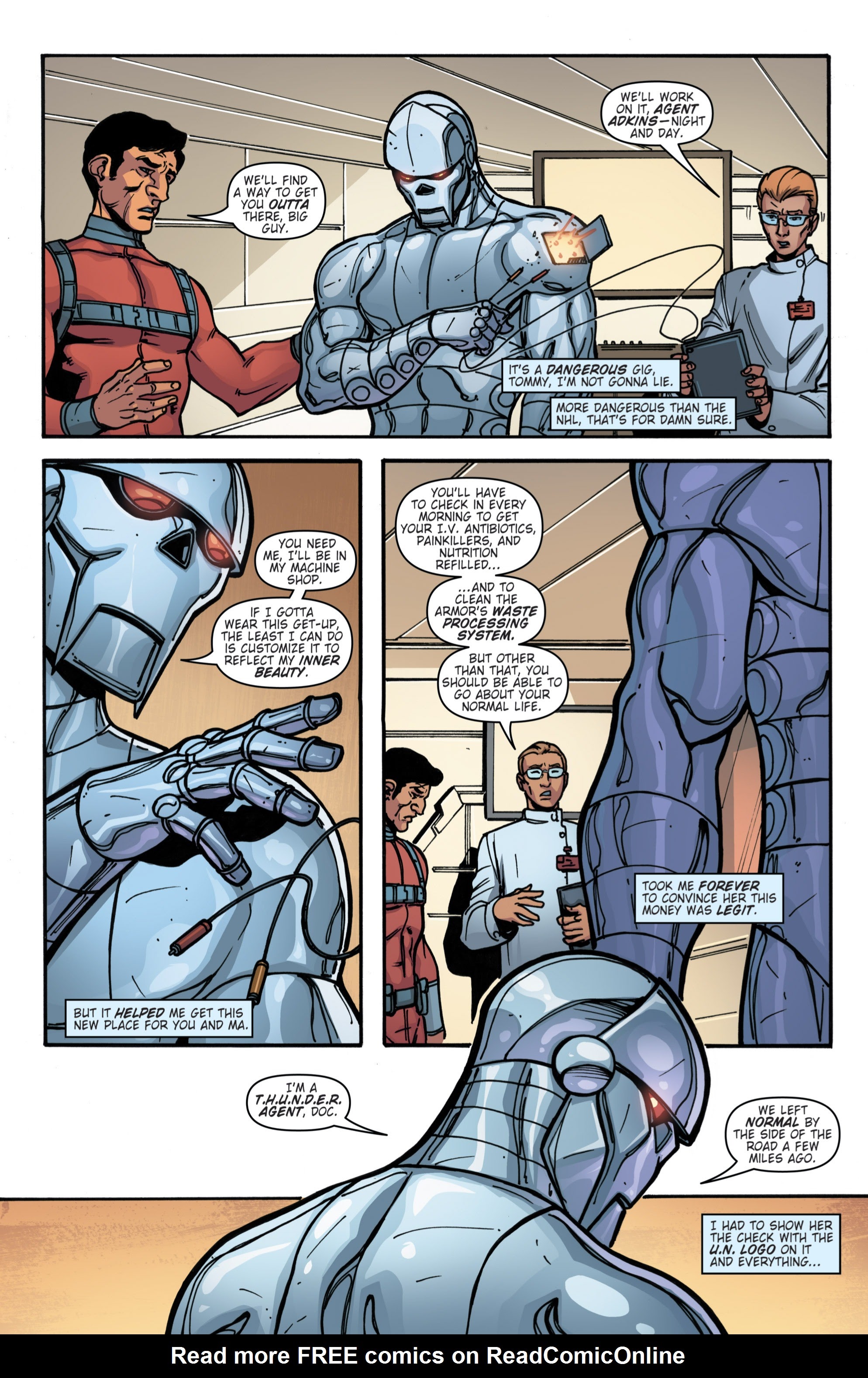 Read online T.H.U.N.D.E.R. Agents (2013) comic -  Issue #4 - 21
