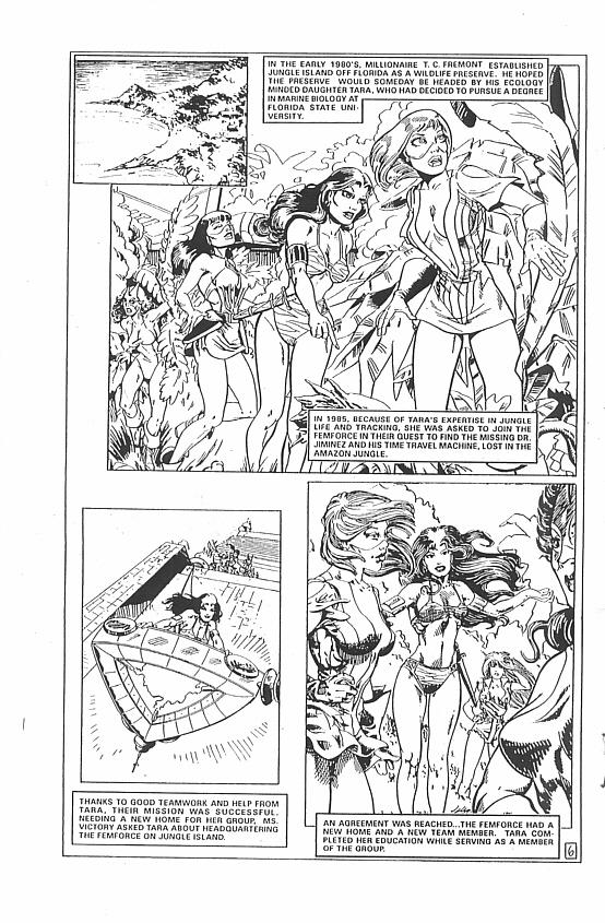 Read online Femforce: Timelines comic -  Issue #0 - 8