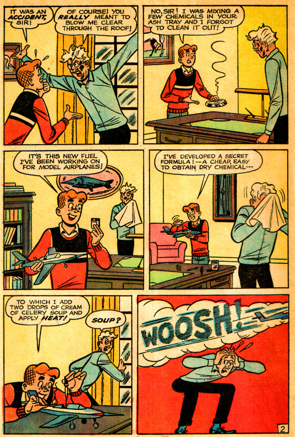 Read online Pep Comics comic -  Issue #179 - 4