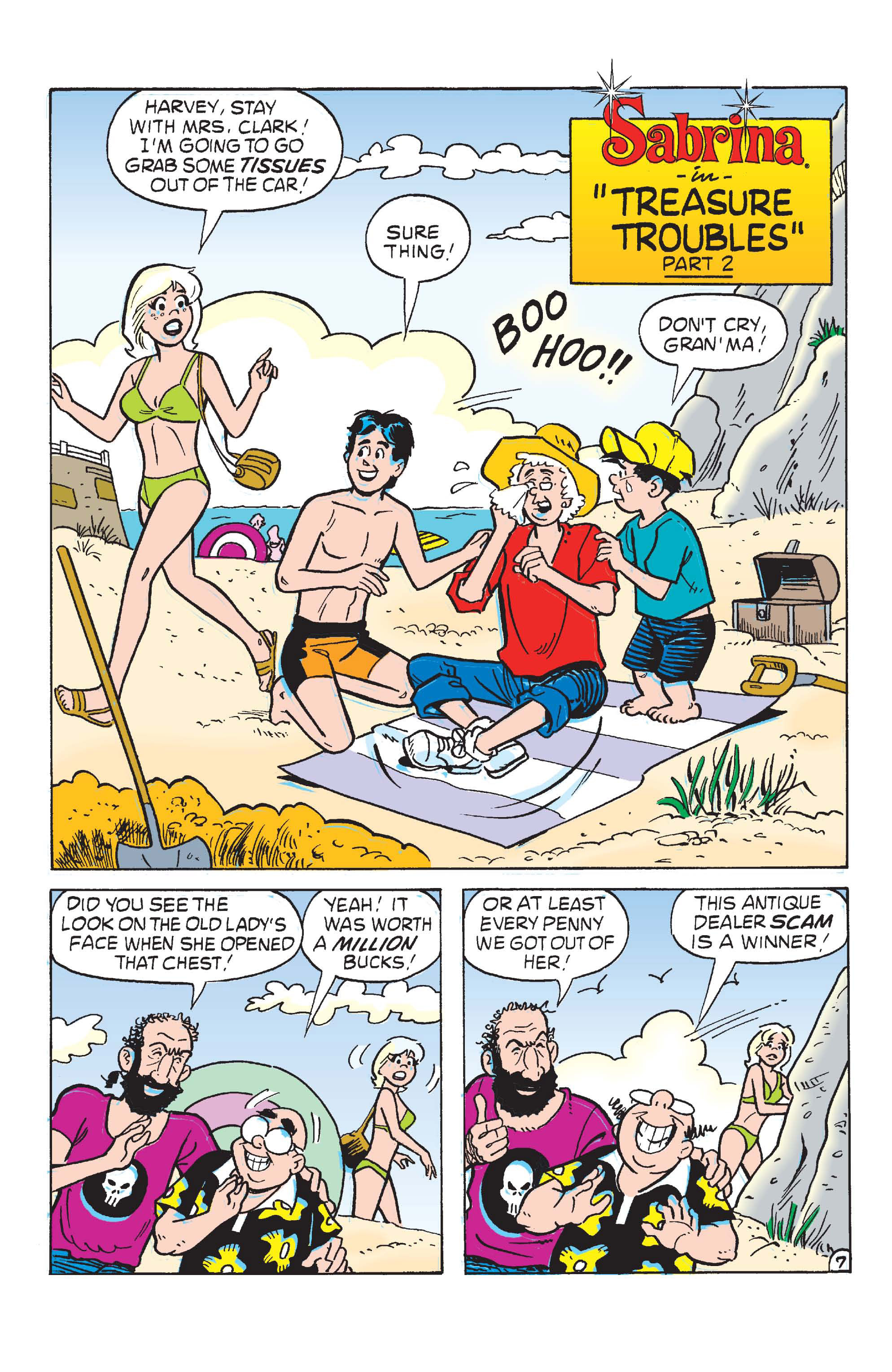 Read online Sabrina the Teenage Witch (1997) comic -  Issue #6 - 10