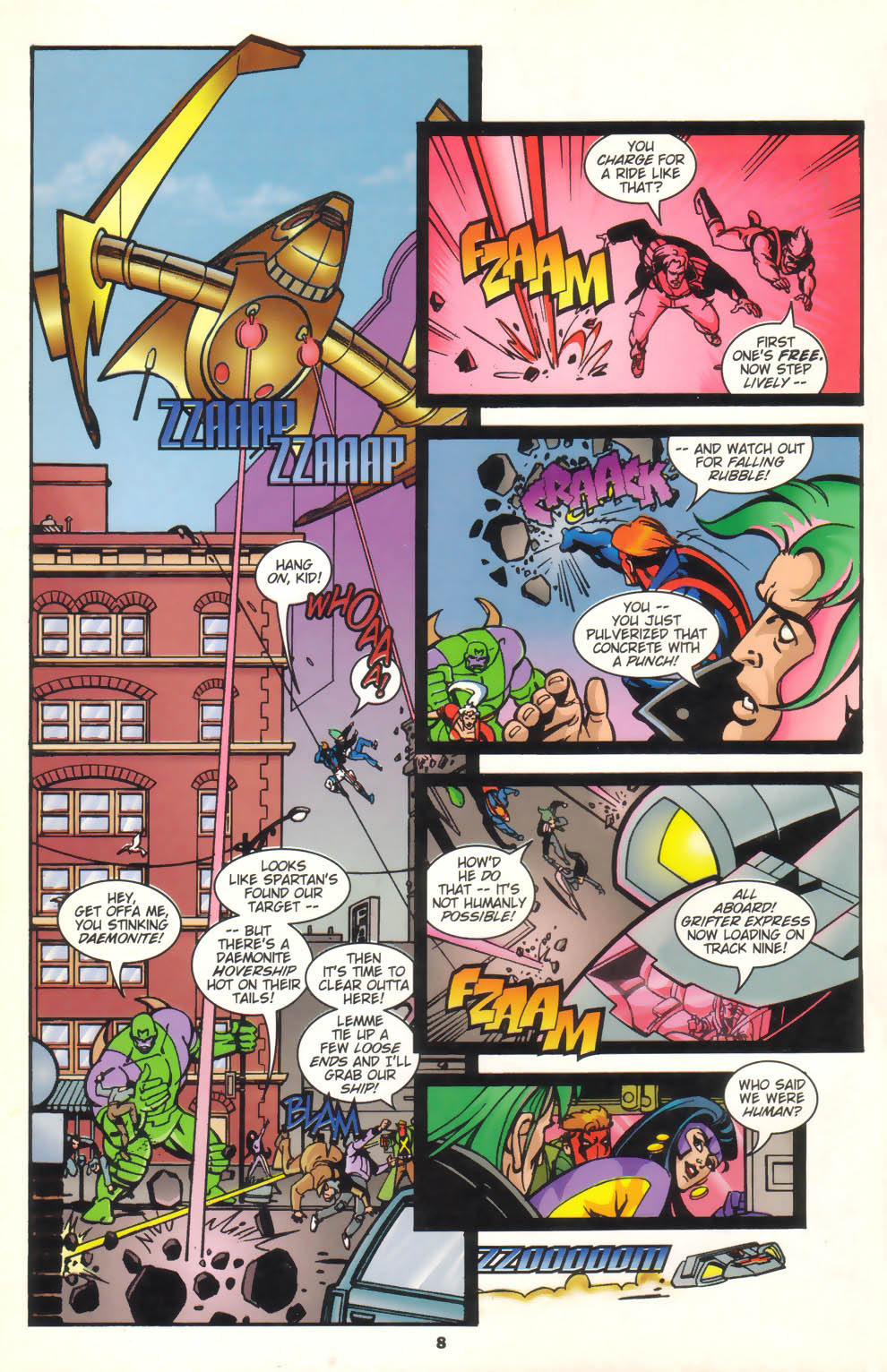 WildC.A.T.s Adventures issue 1 - Page 9