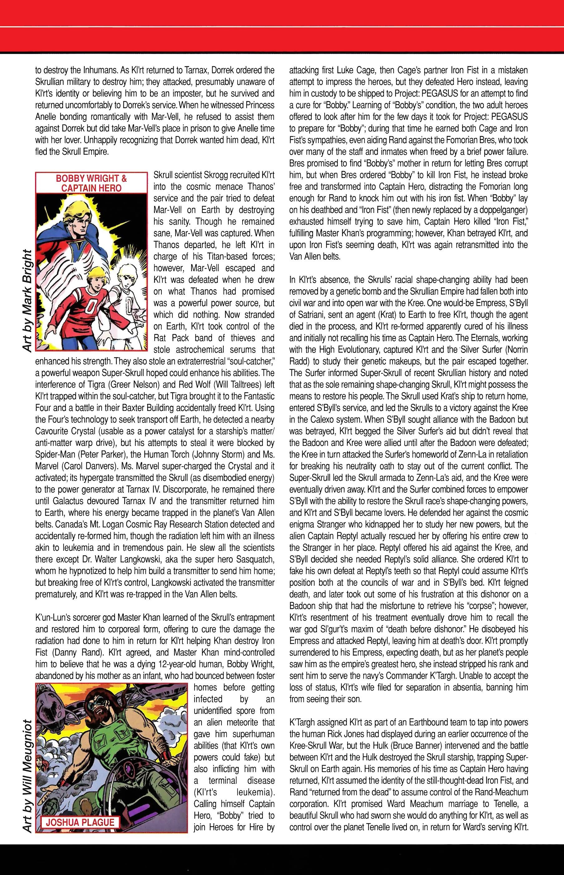 Read online Official Handbook of the Marvel Universe A to Z comic -  Issue # TPB 11 (Part 2) - 68
