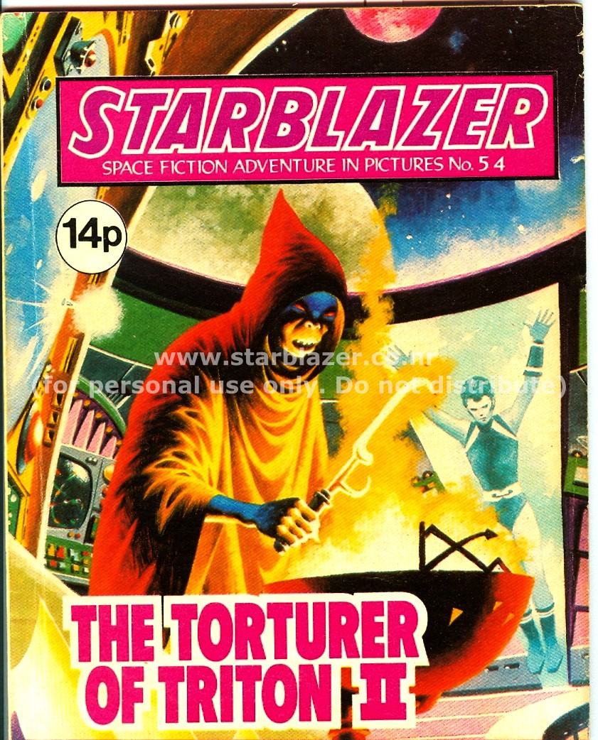 Read online Starblazer comic -  Issue #54 - 2