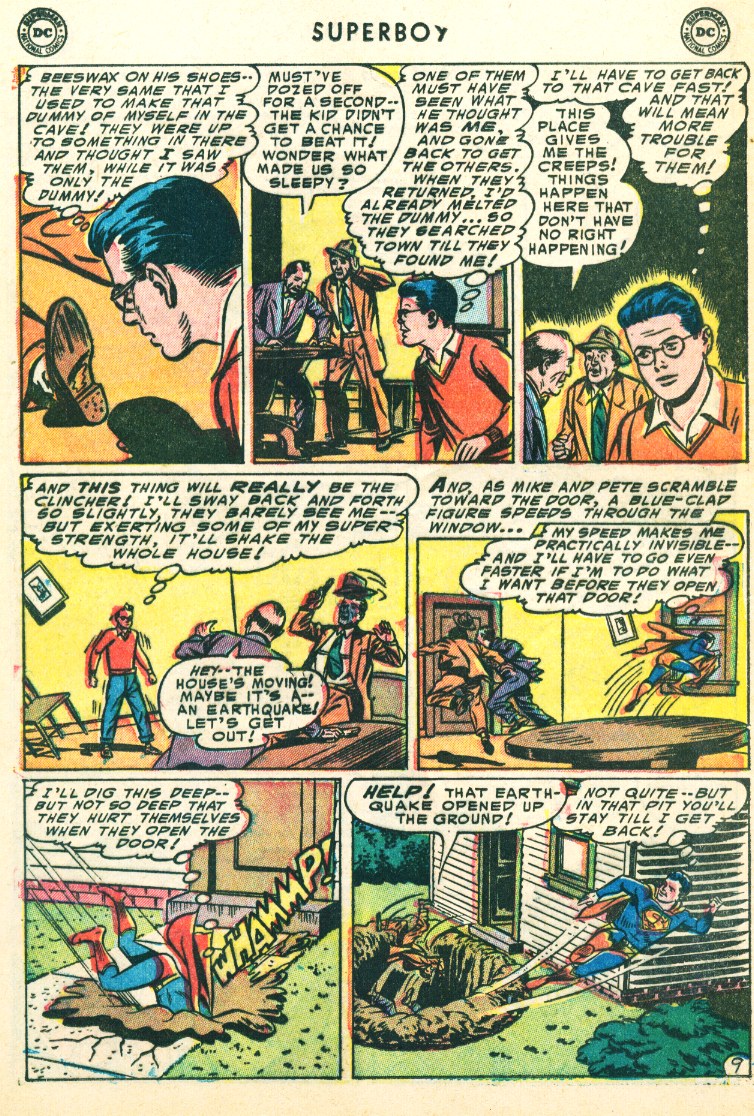 Read online Superboy (1949) comic -  Issue #37 - 21