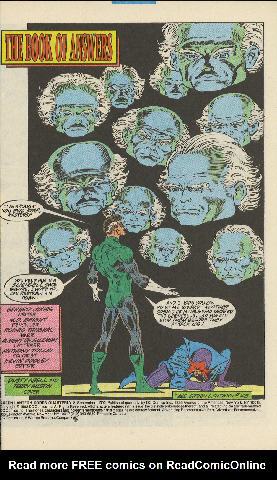 Read online Green Lantern Corps Quarterly comic -  Issue #2 - 2