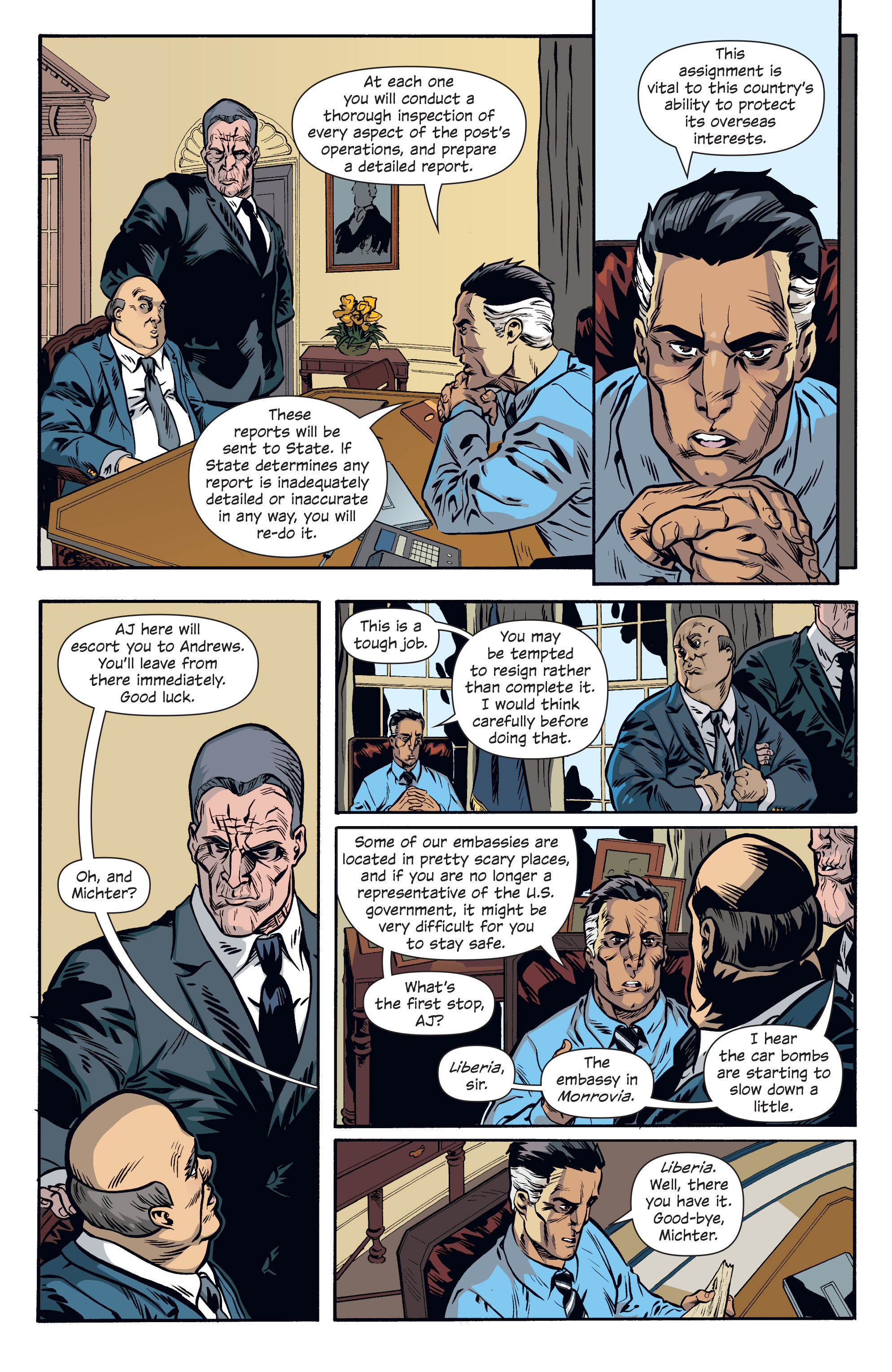 Read online Letter 44 comic -  Issue #5 - 7