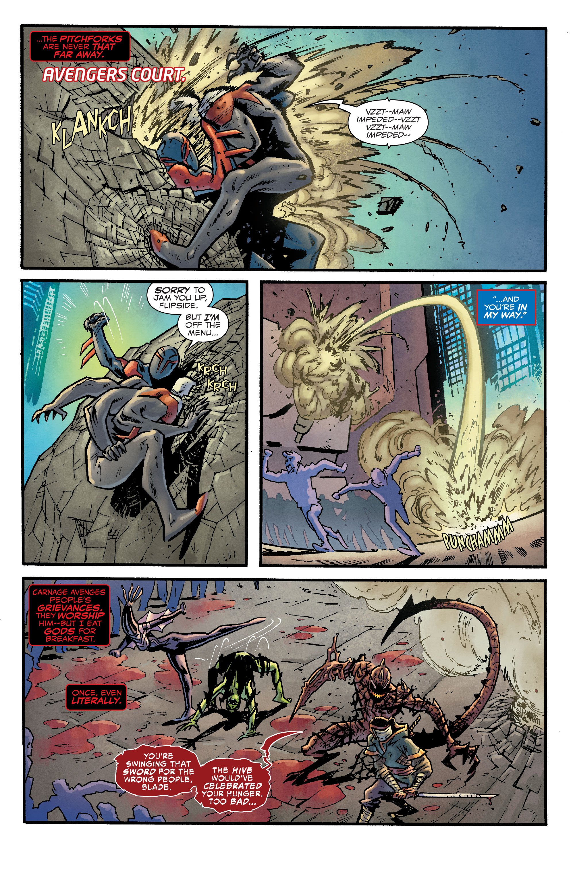 Read online Spider-Man 2099: Dark Genesis comic -  Issue #3 - 16