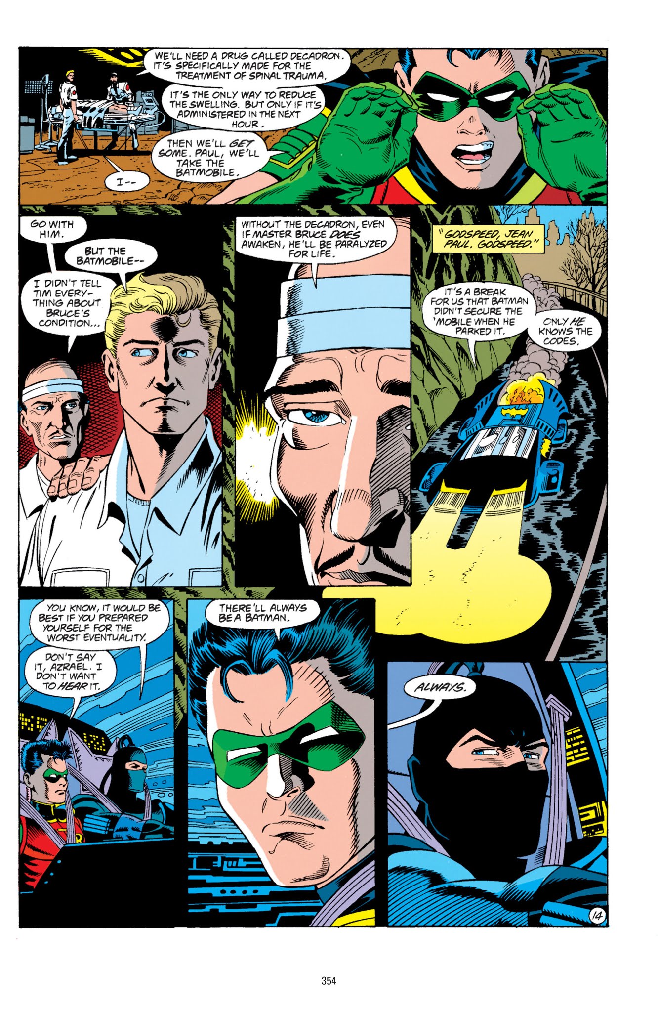 Read online Batman: Knightfall comic -  Issue # _TPB 1 - 354