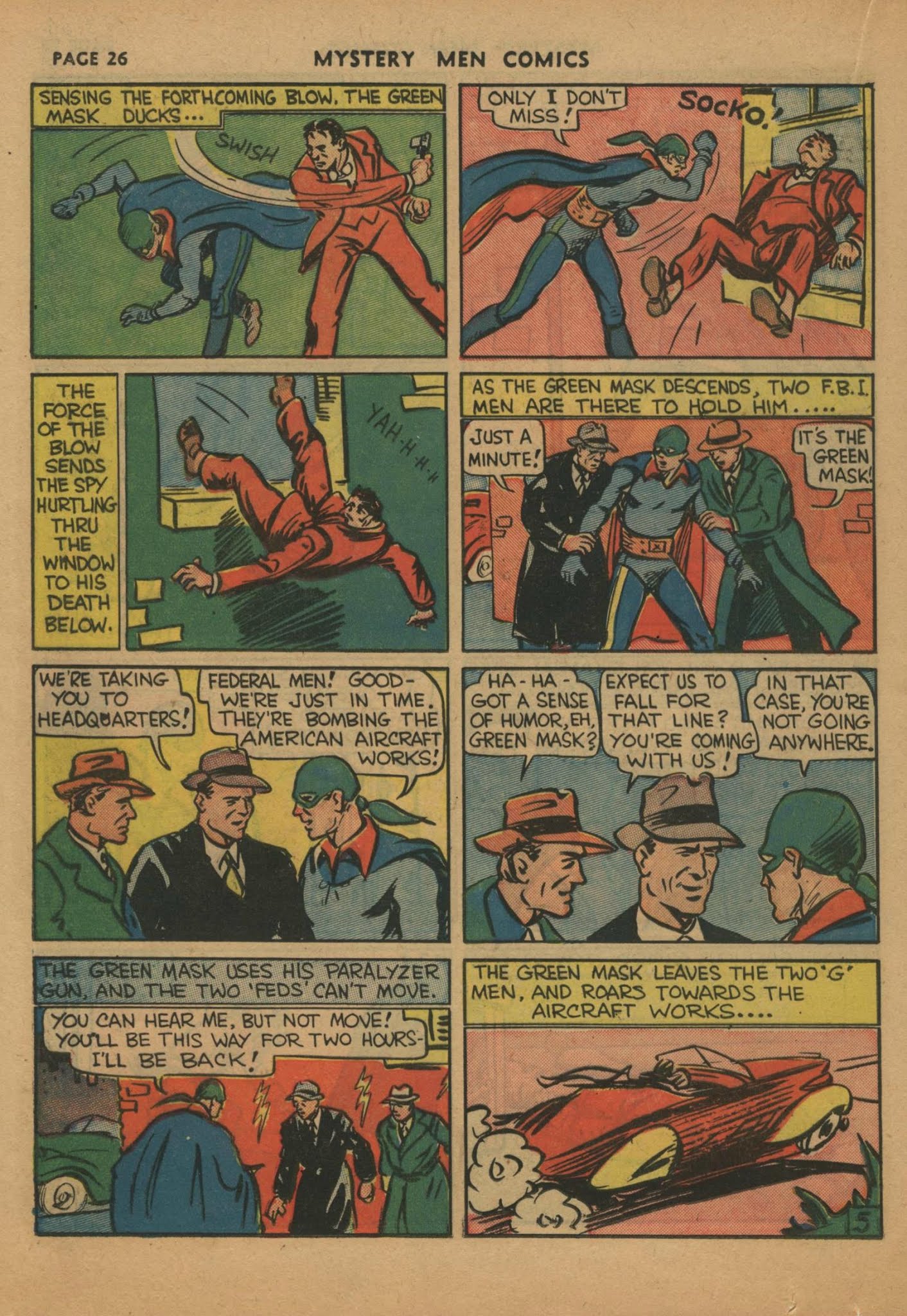 Read online Mystery Men Comics comic -  Issue #9 - 28