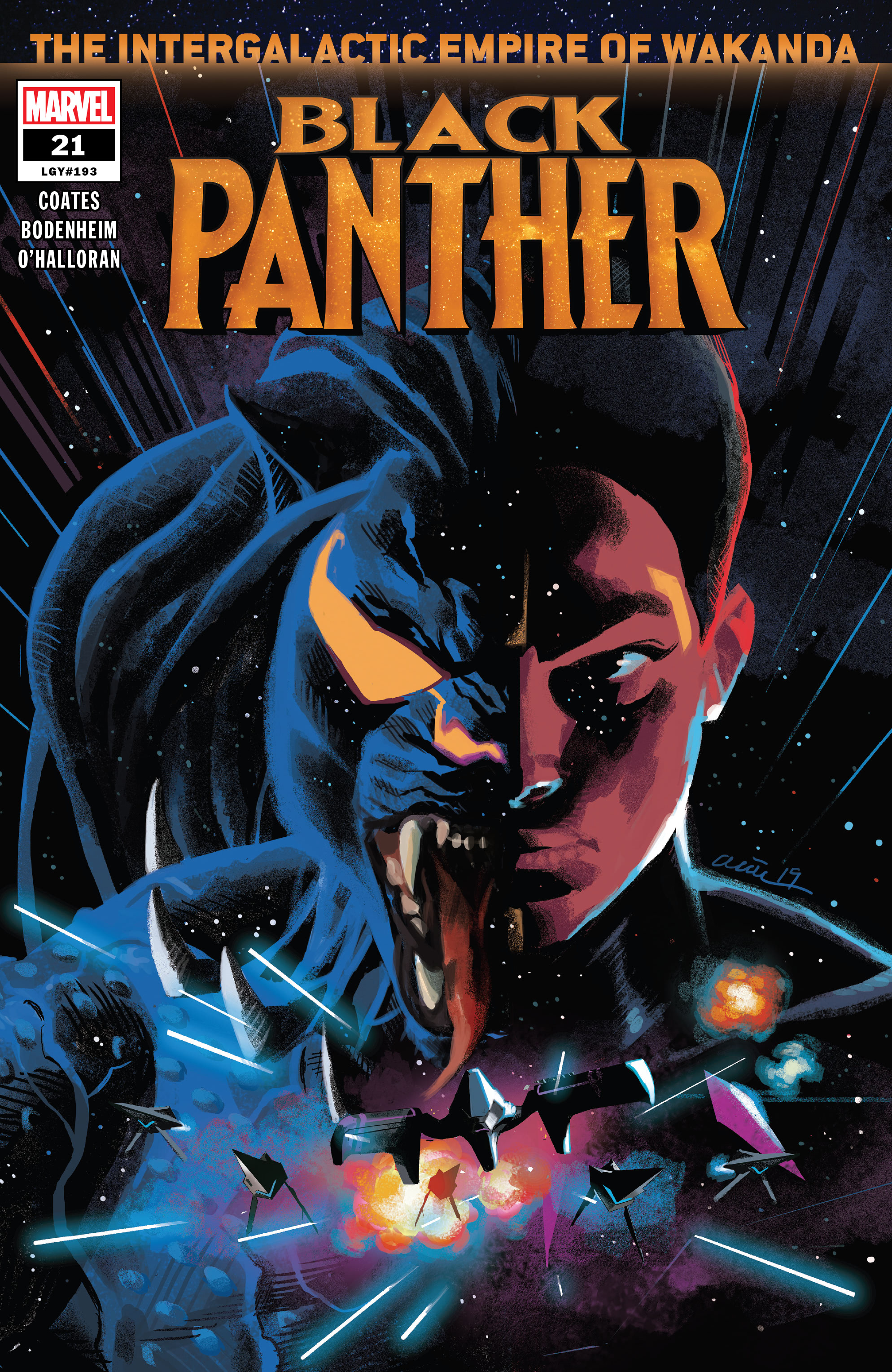 Read online Black Panther (2018) comic -  Issue #21 - 1