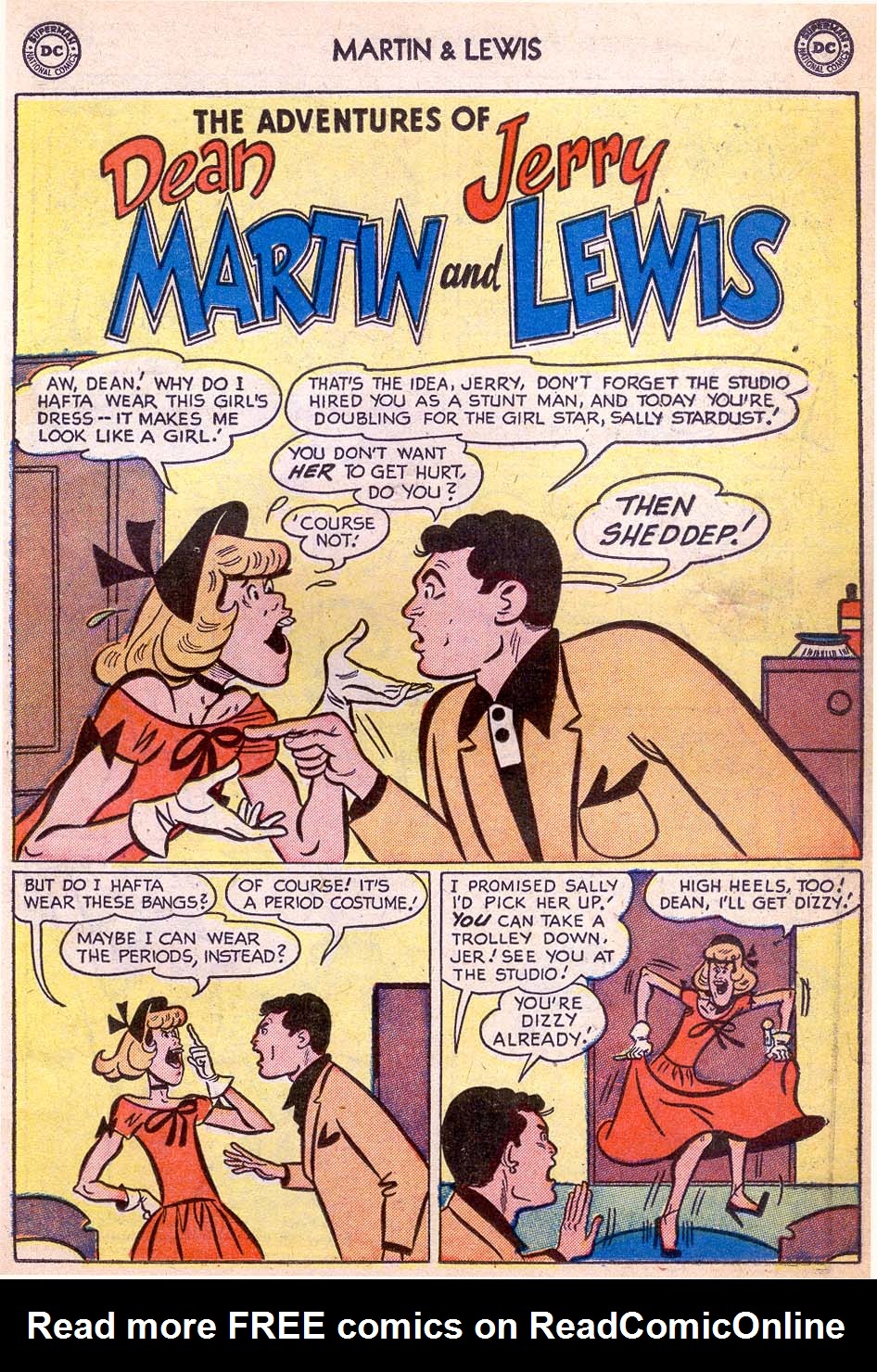 Read online The Adventures of Dean Martin and Jerry Lewis comic -  Issue #7 - 13