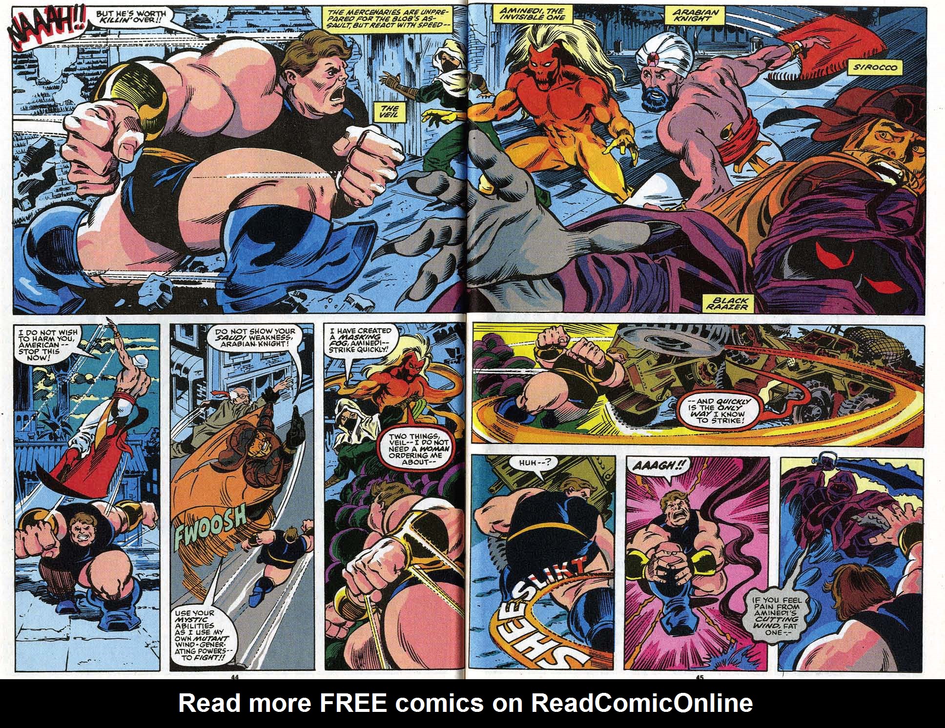 Read online X-Men Annual comic -  Issue #15 - 45