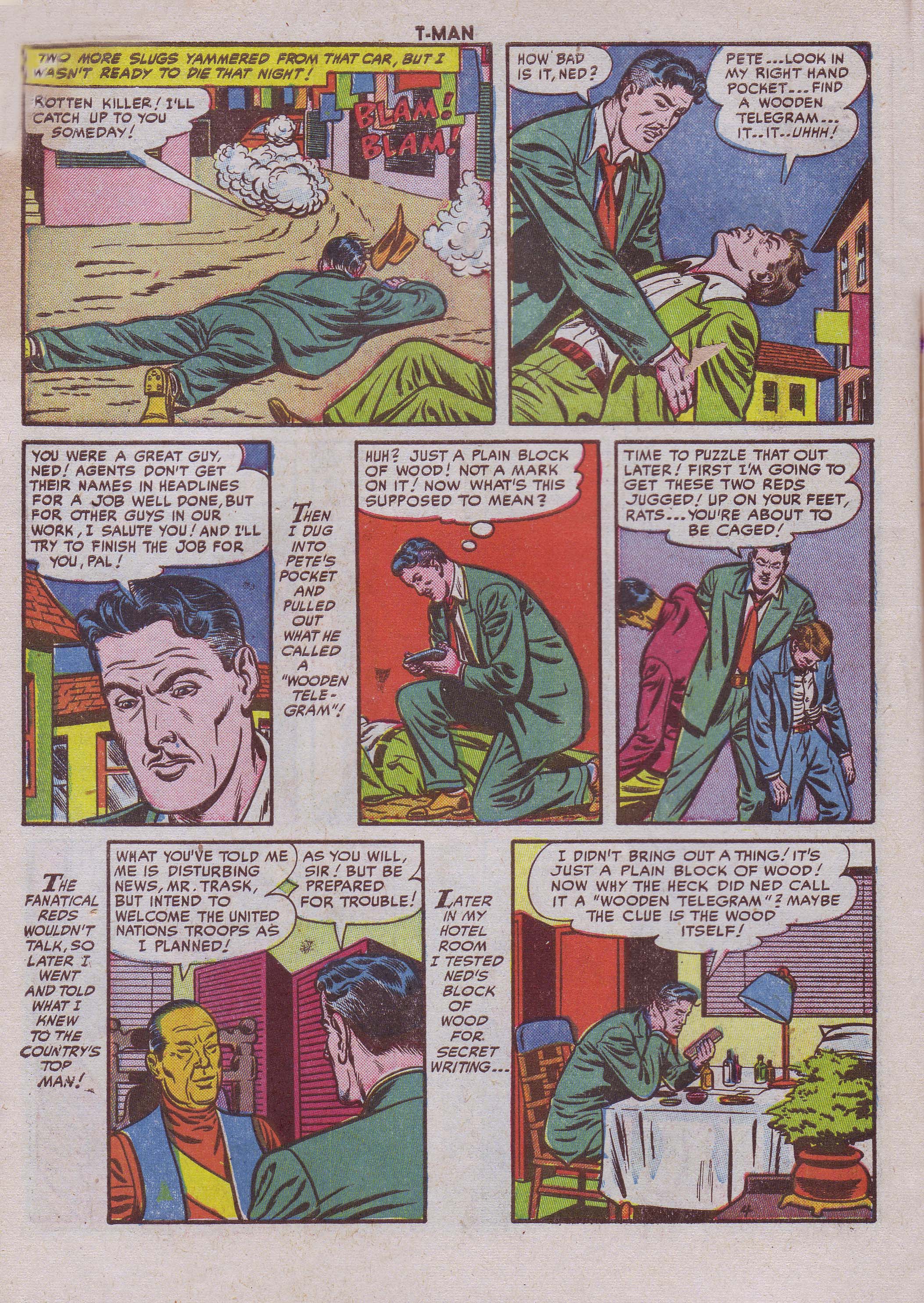 Read online T-Man: World Wide Trouble Shooter comic -  Issue #8 - 6