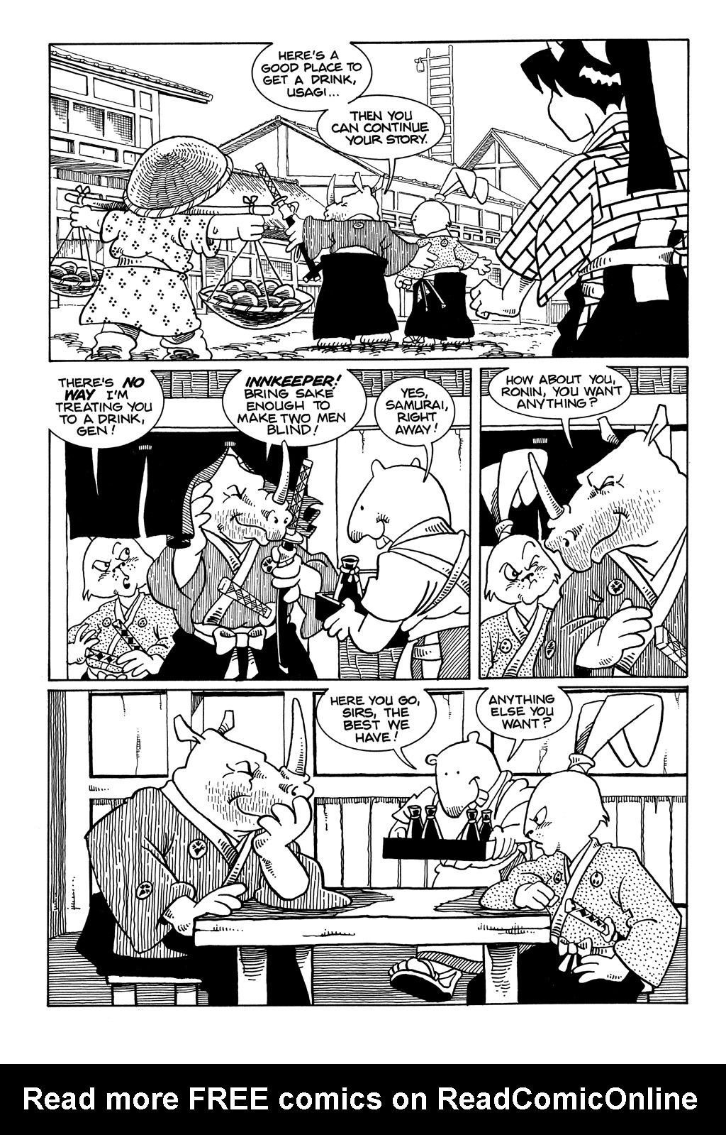 Read online Usagi Yojimbo (1987) comic -  Issue #3 - 3