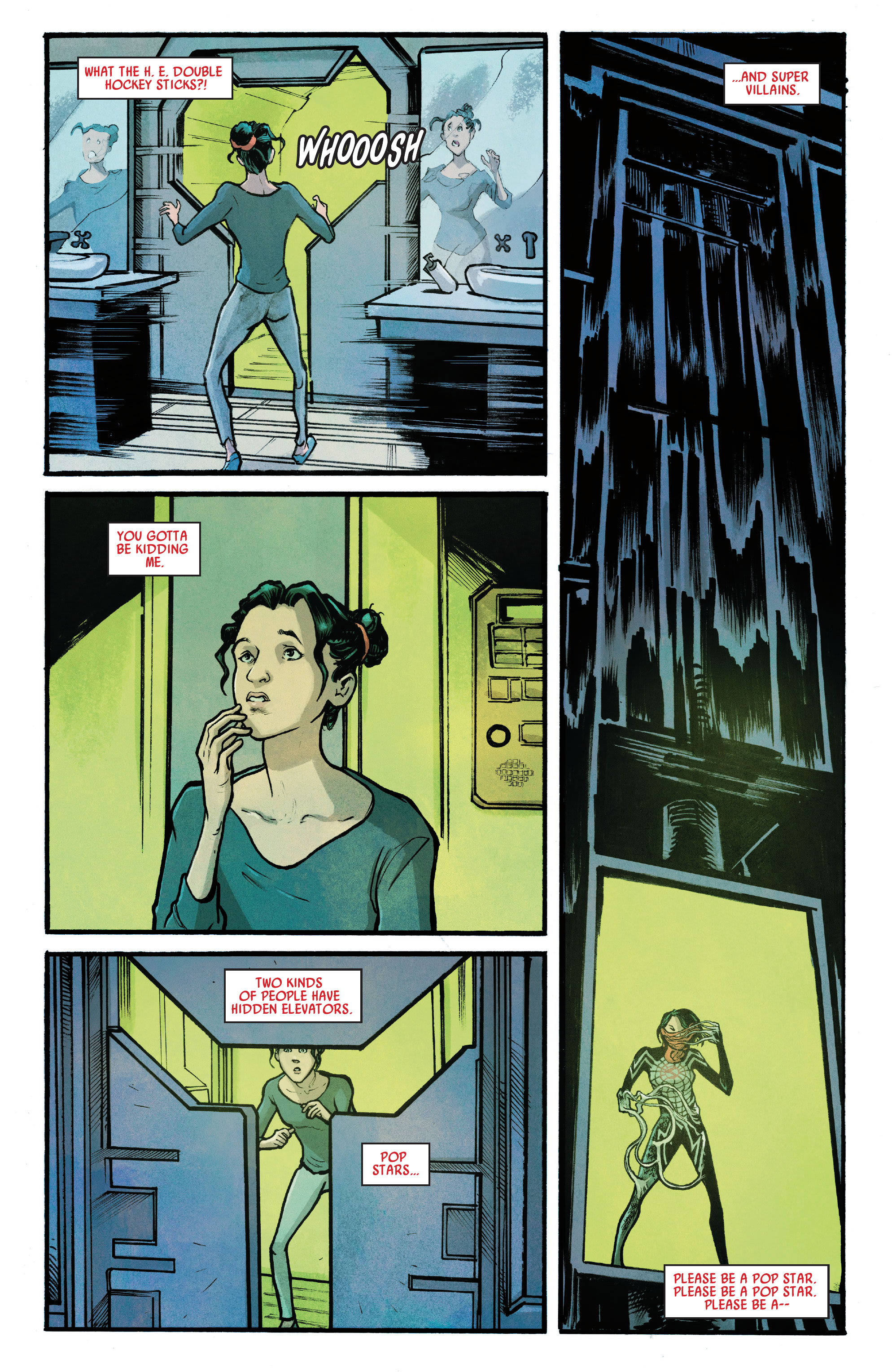 Read online Silk: Out of the Spider-Verse comic -  Issue # TPB 2 (Part 2) - 85