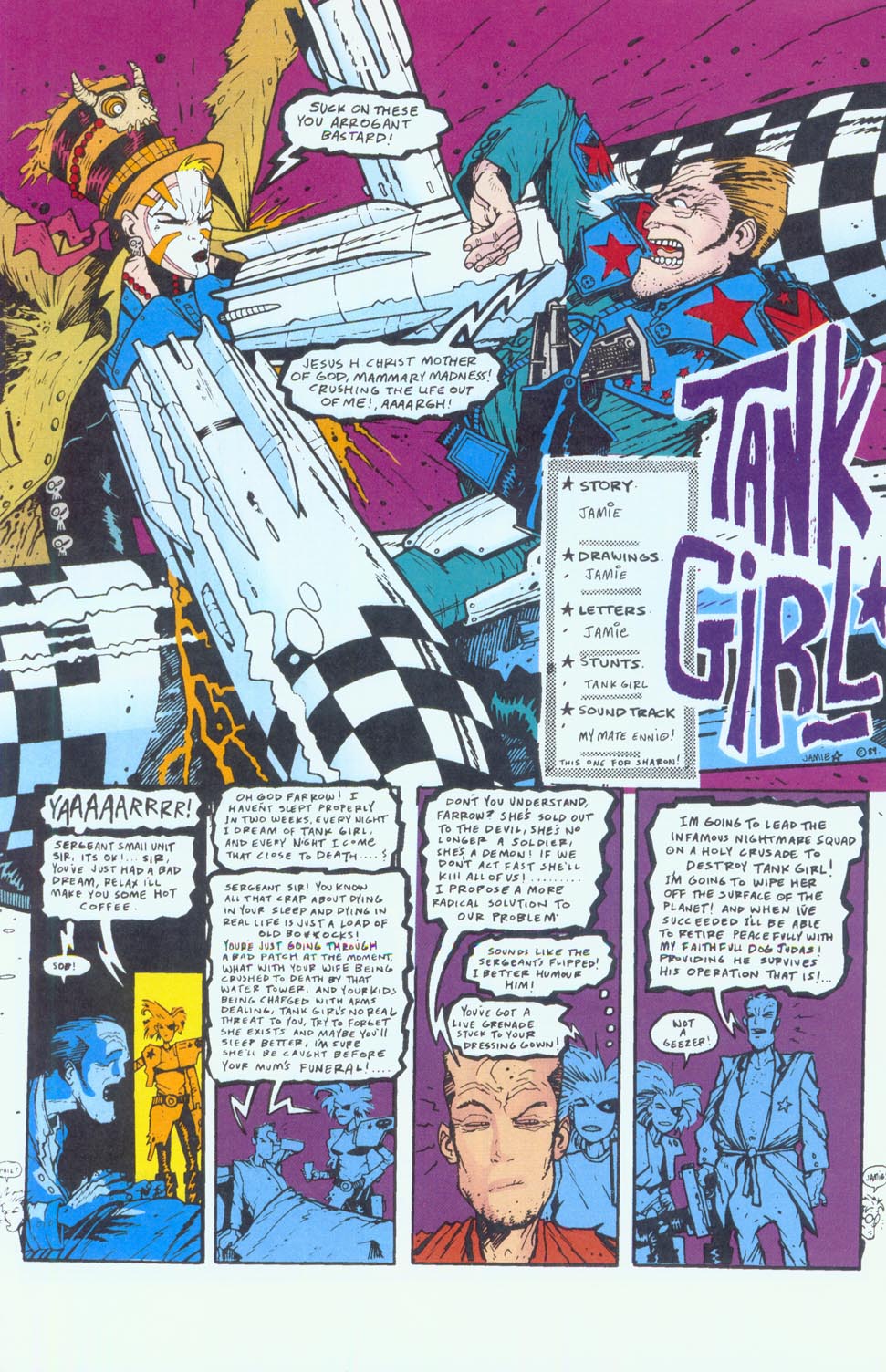 Read online Hewlett and Martin's Tank Girl comic -  Issue # TPB - 29