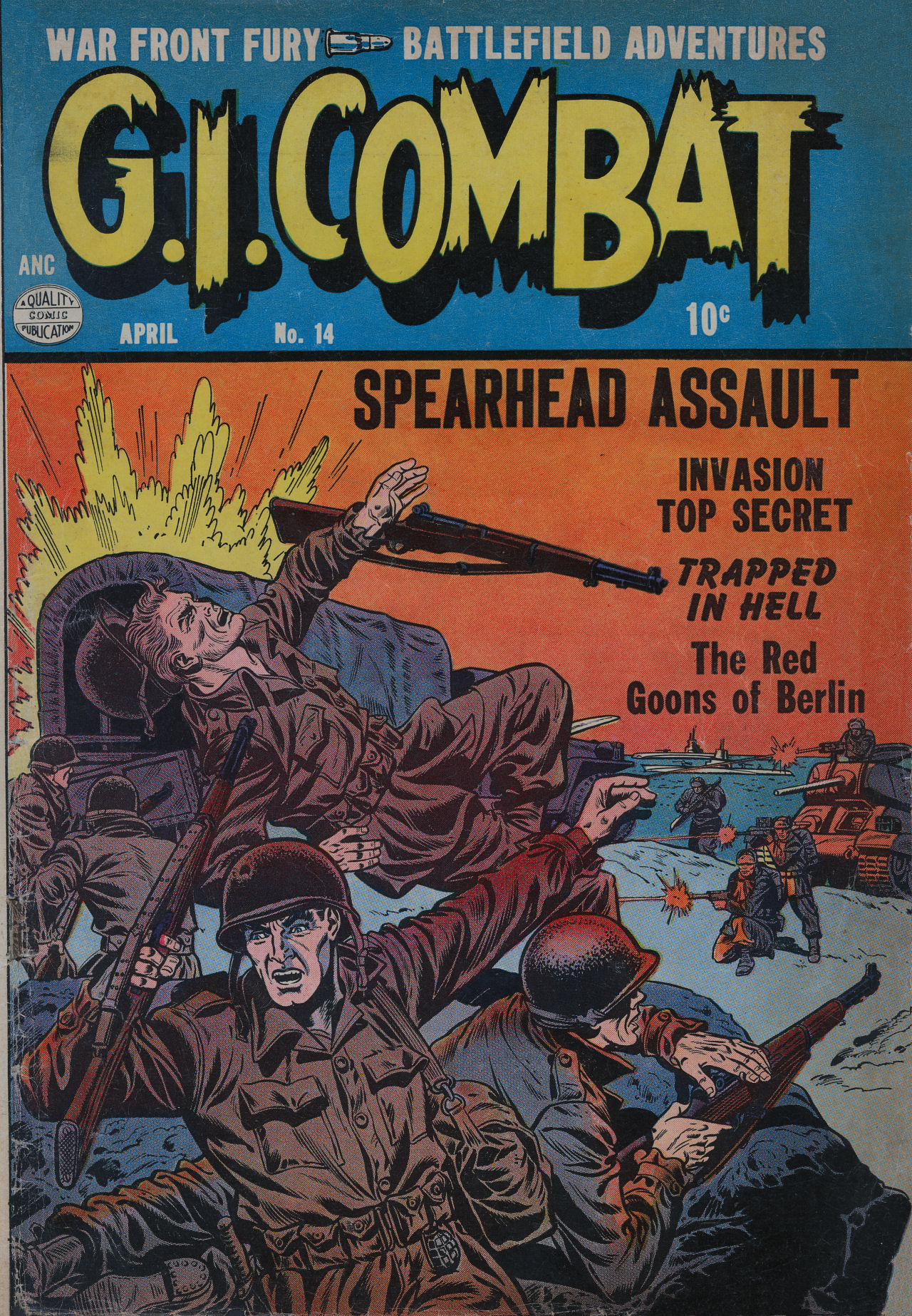 Read online G.I. Combat (1952) comic -  Issue #14 - 1