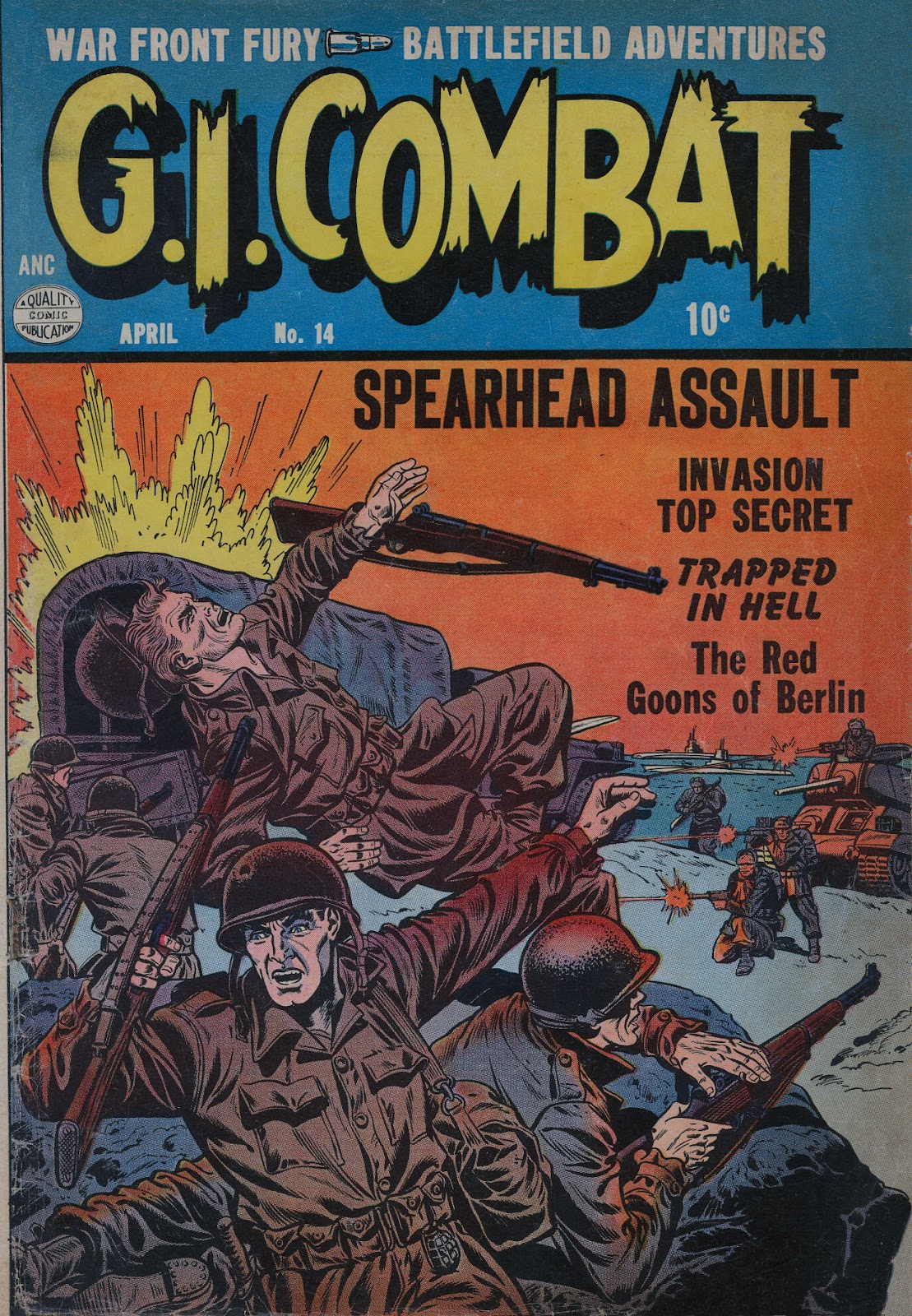 G.I. Combat (1952) issue 14 - Page 1