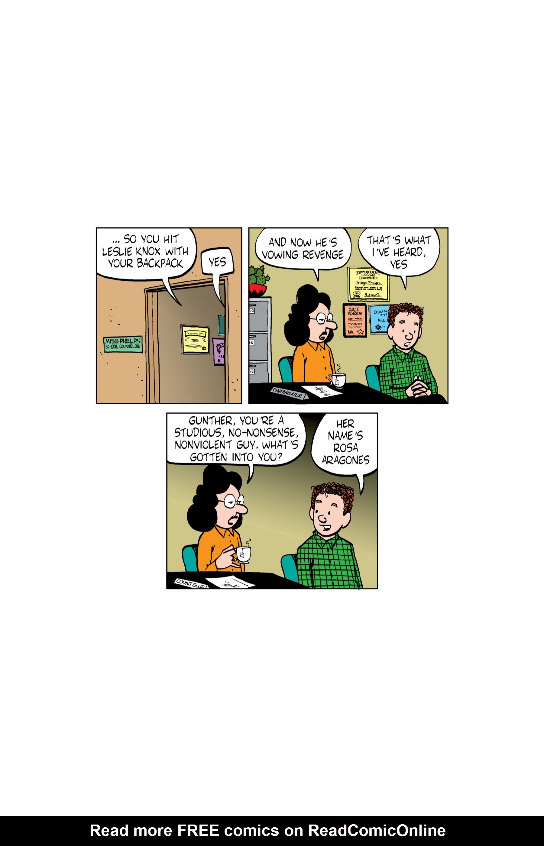 Read online Luann: Stress   Hormones = High School comic -  Issue # TPB - 41
