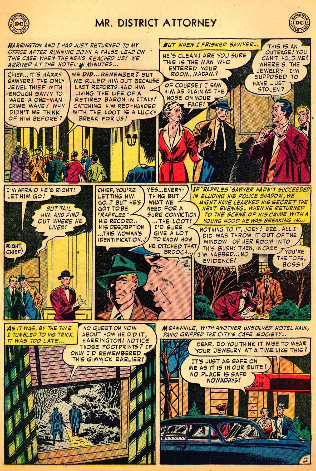 Read online Mr. District Attorney comic -  Issue #30 - 14