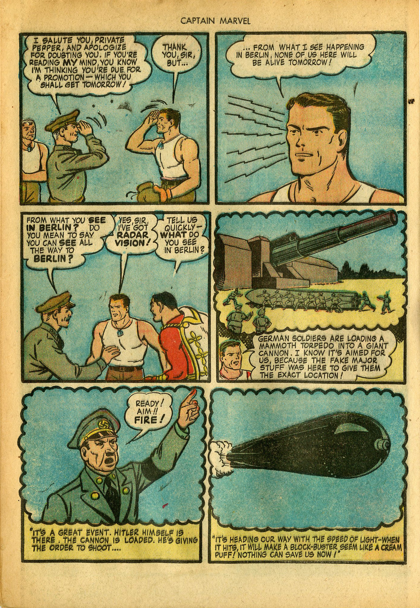 Read online Captain Marvel Adventures comic -  Issue #35 - 12
