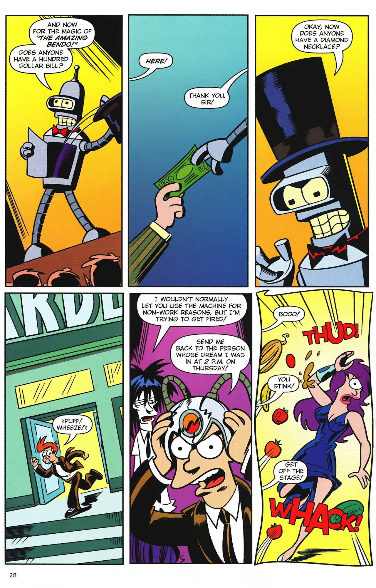 Read online Futurama Comics comic -  Issue #43 - 23