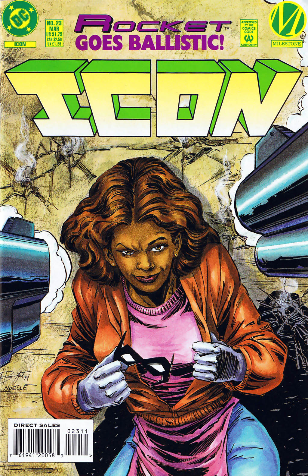 Read online Icon comic -  Issue #23 - 1