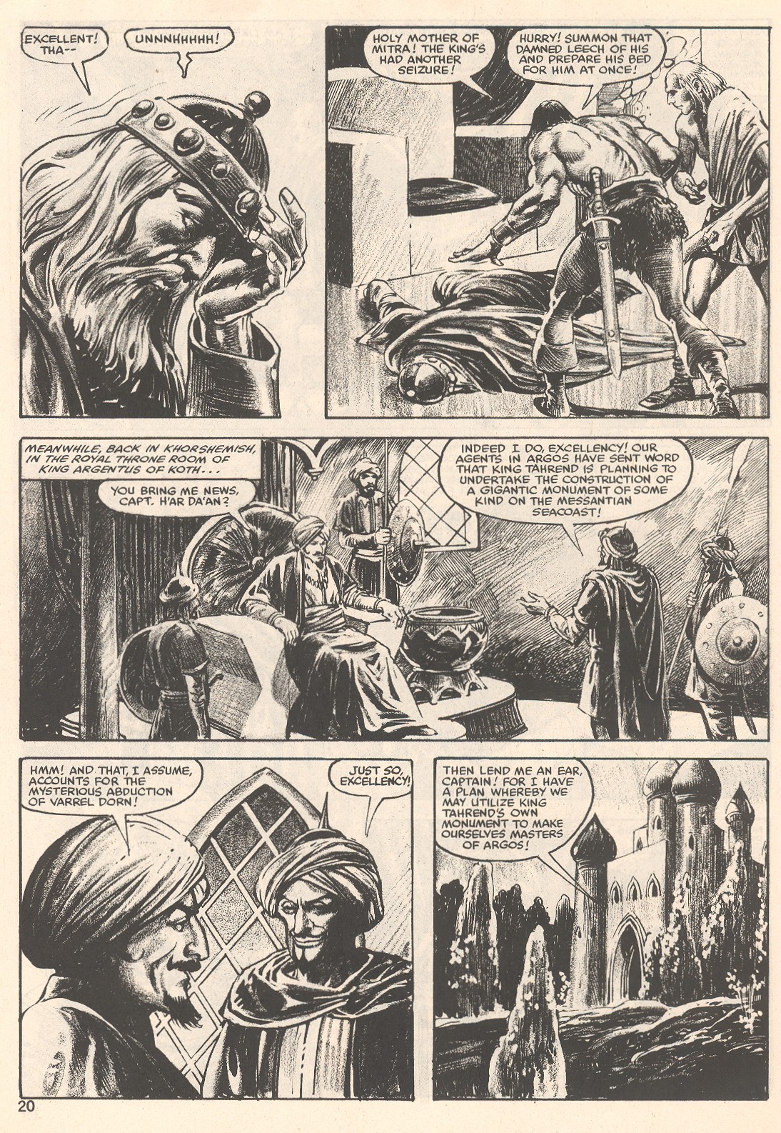 Read online The Savage Sword Of Conan comic -  Issue #80 - 20